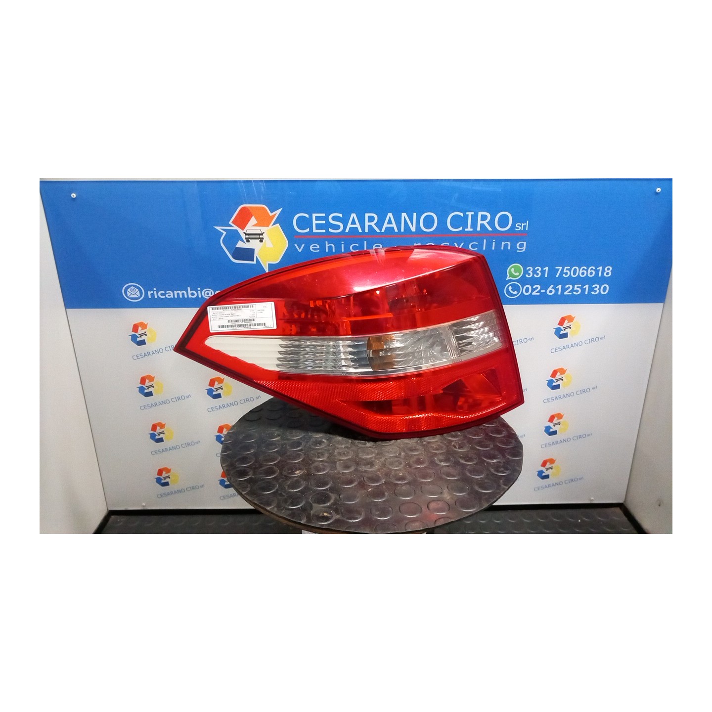 FANALE POST. SX. 068 RENAULT LAGUNA 3A SERIE (09/07-) M9RA8 265550002R