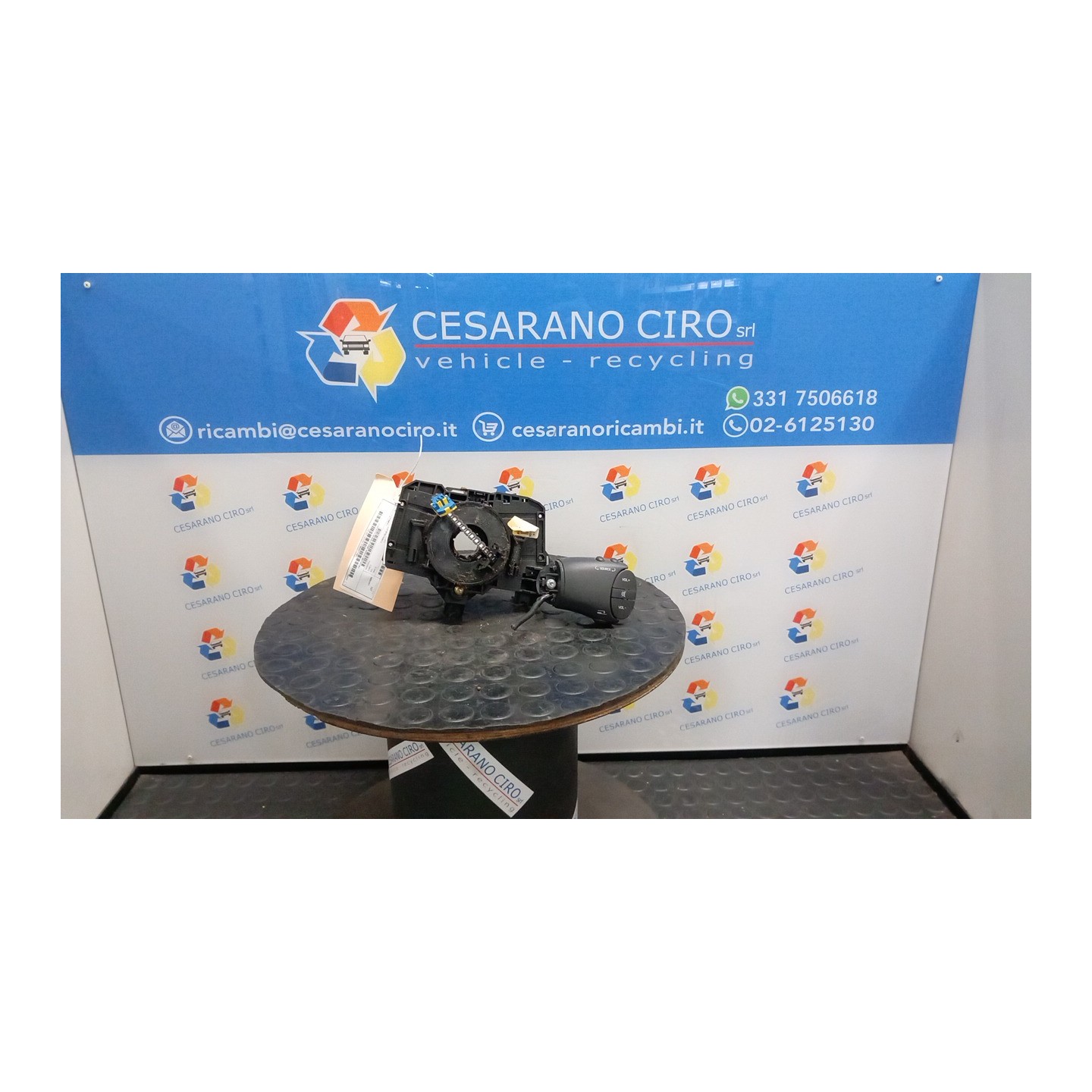 CONTATTO SPIRALIFORME AIRBAG 077 DACIA DUSTER (03/10-12/13) K4MF6 6001551352