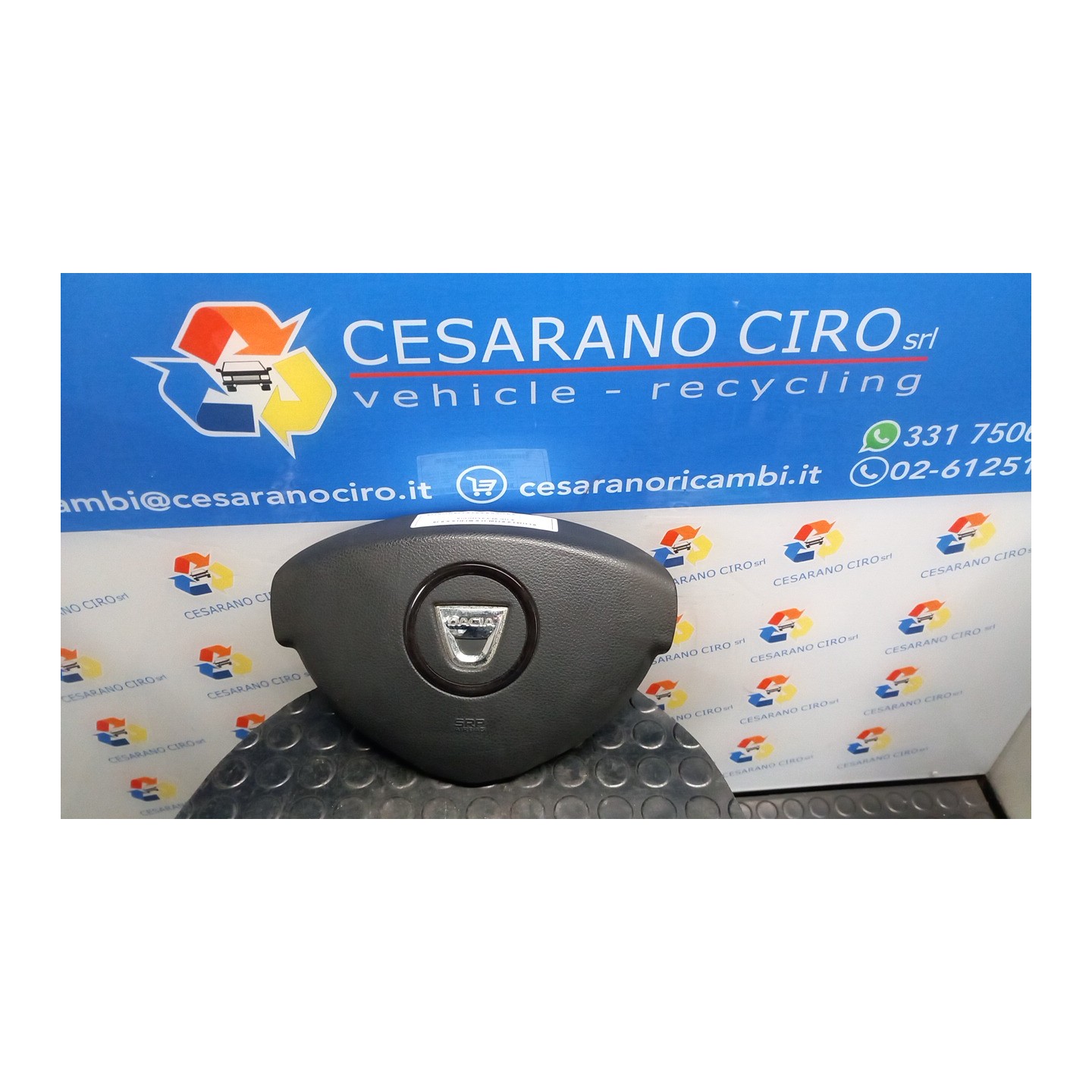 DISPOSITIVO AIRBAG LATO GUIDA 080 DACIA DUSTER (03/10-12/13) K4MF6 985100036R