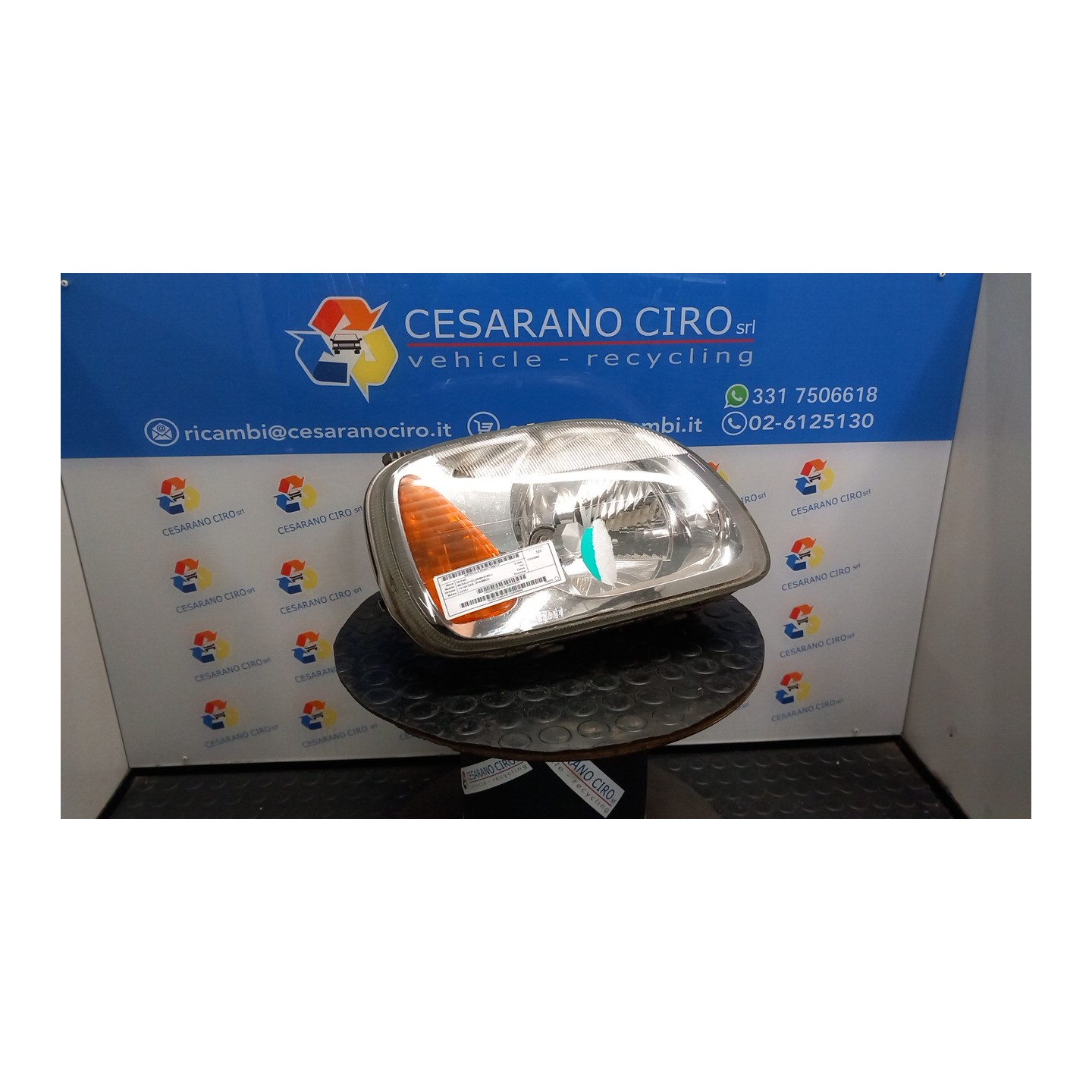 PROIETTORE DX. 113 NISSAN MICRA (K11E) (09/00-01/03) CG10 B60101F511