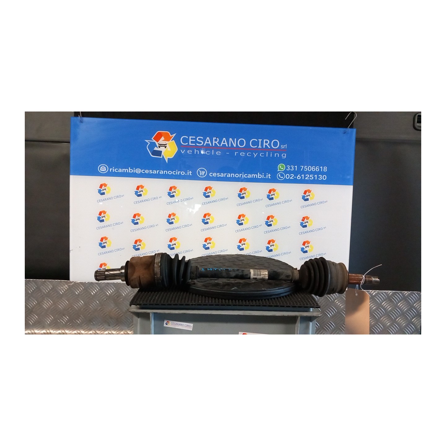 SEMIALBERO ANT. COMPL. SX. 119 OPEL CORSA (S07) (01/11-05/15) A12XER 13248675