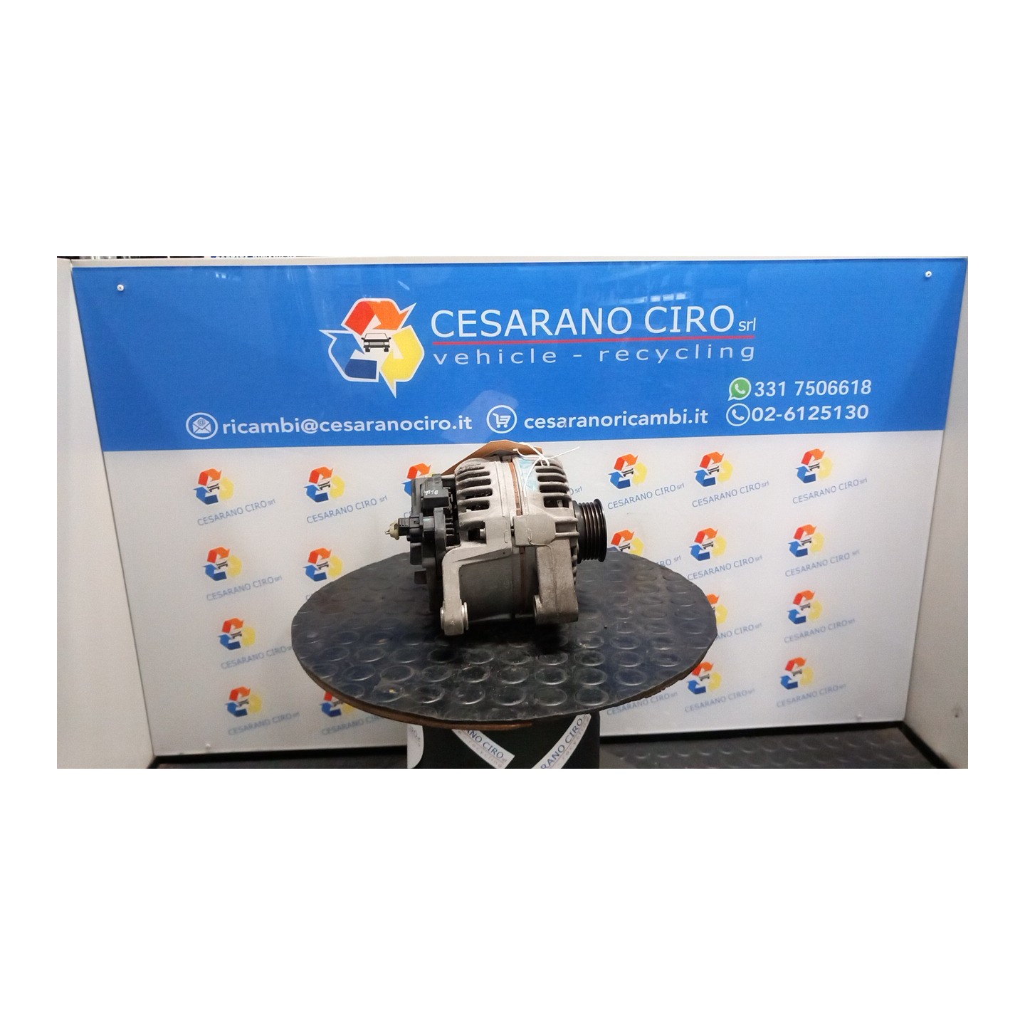 ALTERNATORE 120 AMP/ROTAZ. 121 OPEL CORSA (S07) (01/11-05/15) A12XER 95515977