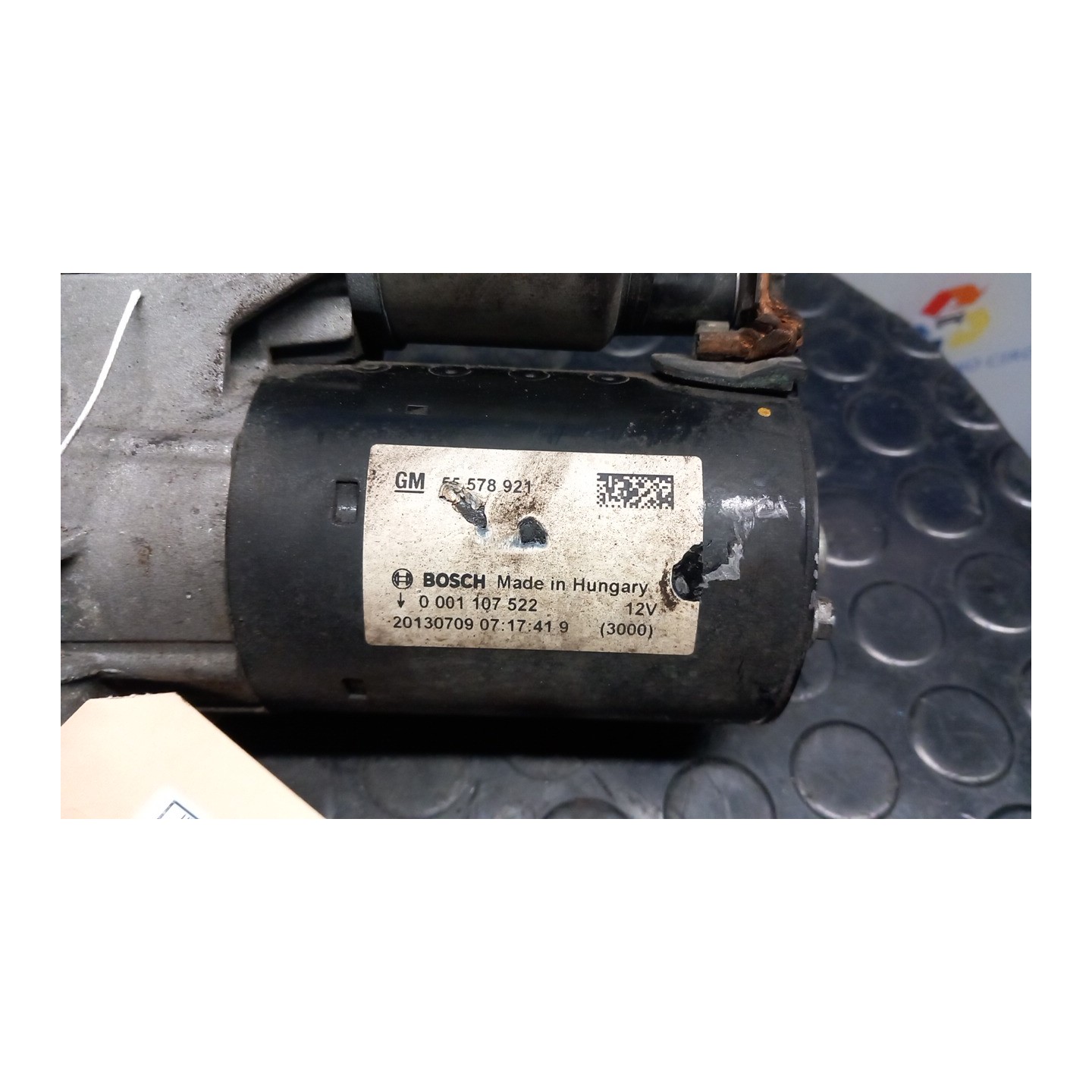 MOTORINO AVVIAMENTO 122 OPEL CORSA (S07) (01/11-05/15) A12XER 55578921