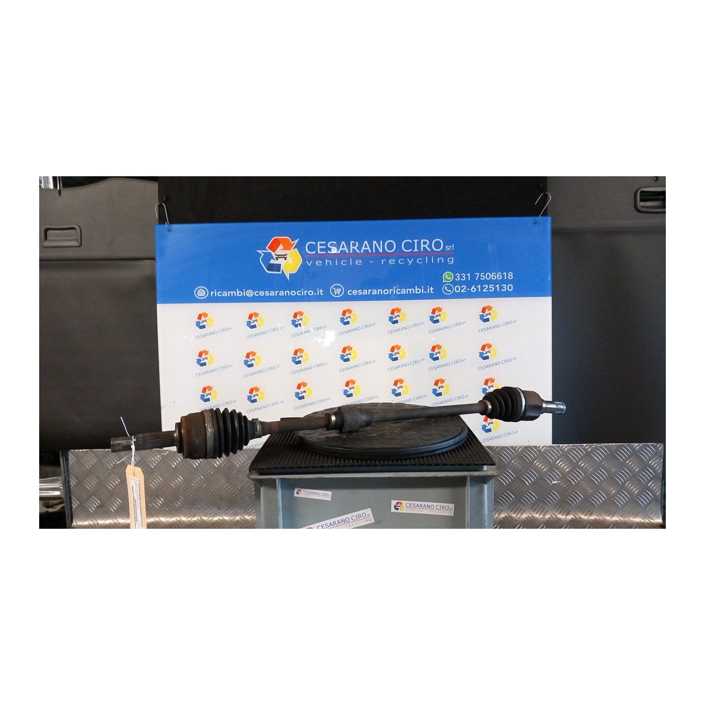 SEMIALBERO ANT. COMPL. DX. 124 MITSUBISHI SPACE STAR (04/13-07/15) 3A90 3815A428