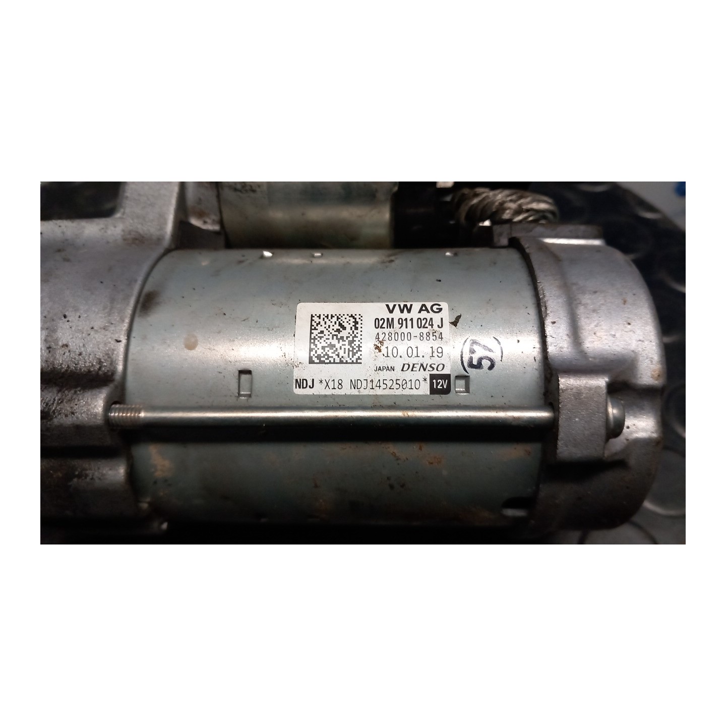 MOTORINO AVVIAMENTO 1.1KW BOSCH P/S&S 021 SEAT LEON (11/16-12/20) DAC 02Z911024Q