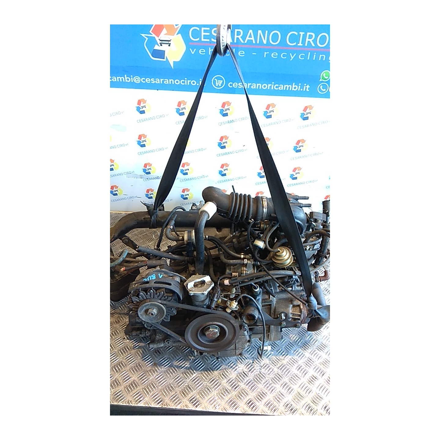MOTORE SEMICOMPL. 038 FIAT CINQUECENTO (NM) (06/92-01/99 170A046 5893100