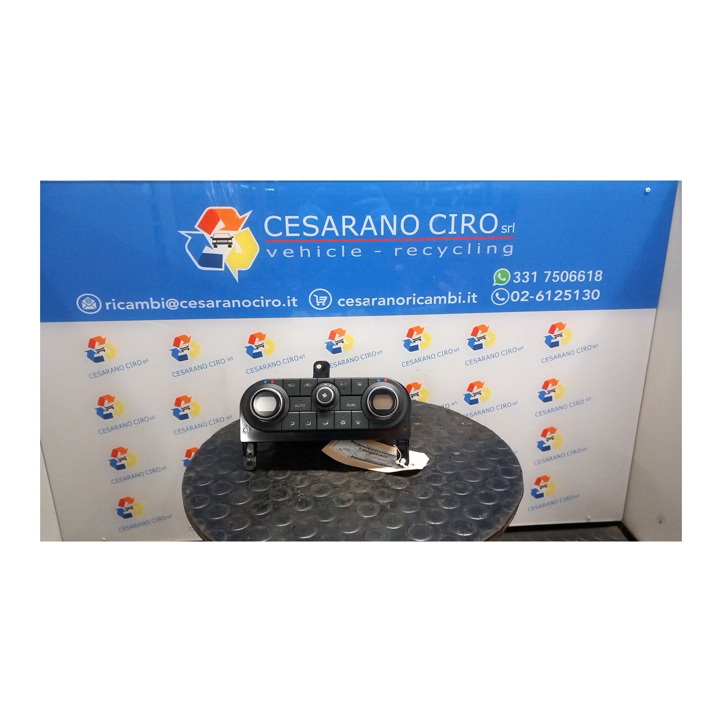 BLOCCO COMANDO CLIMATIZZAZIONE C/A/C 046 NISSAN QASHQAI (J10E/JJ10E) (02/07-12 M9R 27500JD45C