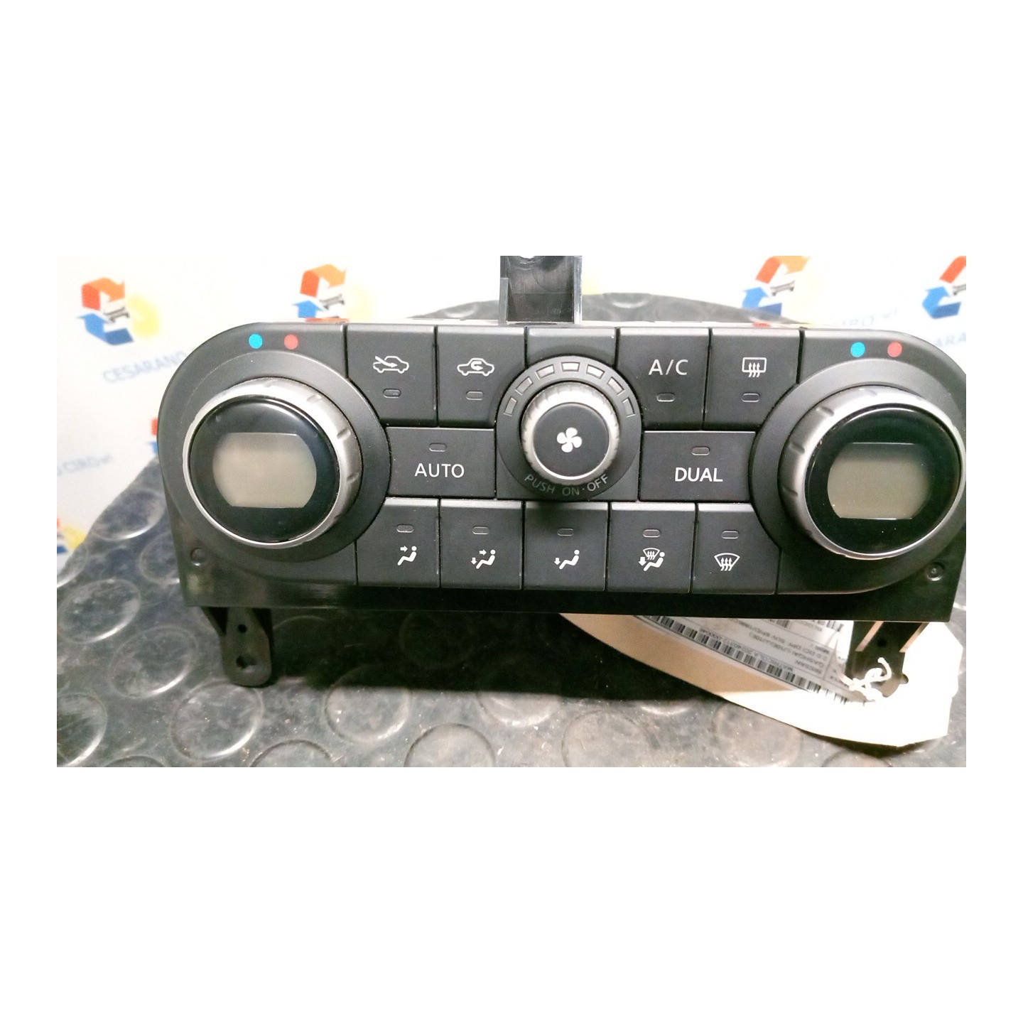 BLOCCO COMANDO CLIMATIZZAZIONE C/A/C 046 NISSAN QASHQAI (J10E/JJ10E) (02/07-12 M9R 27500JD45C