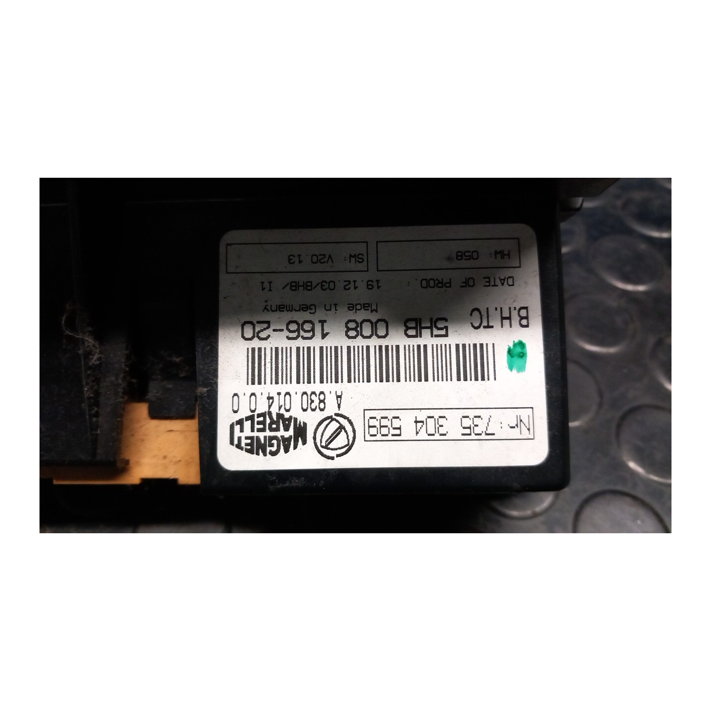 BLOCCO COMANDO CLIMATIZZAZIONE 063 LANCIA LYBRA (05/99-10/06) 937A2000 735304600