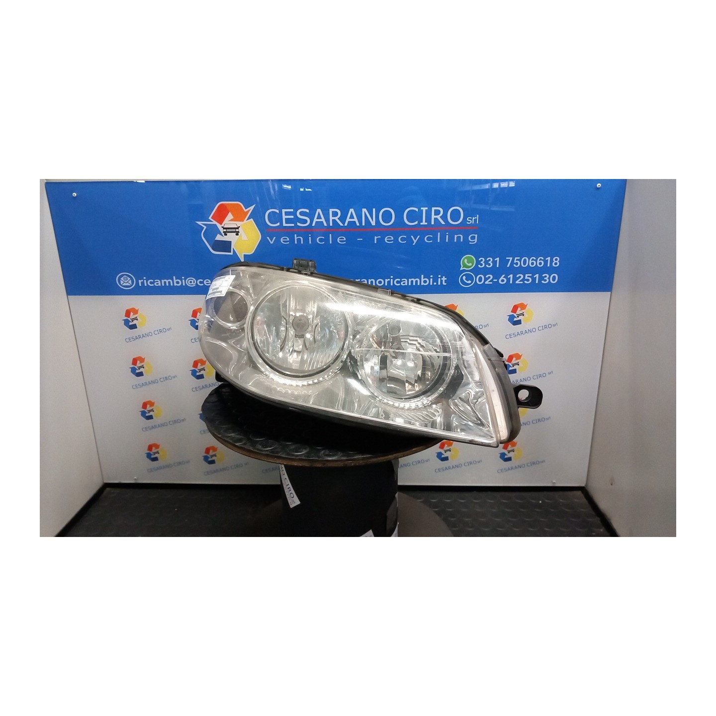 PROIETTORE DX. 070 FIAT PUNTO (2U) (07/03-01/07) 188A9000 51760025