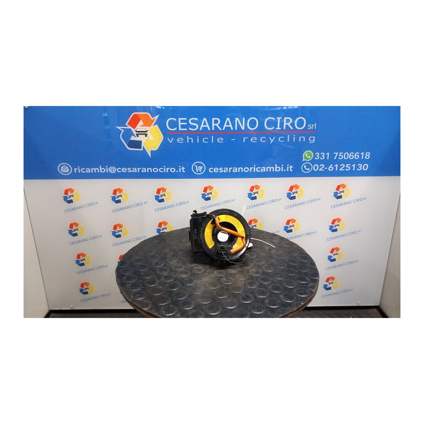 CONTATTO SPIRALIFORME AIRBAG 025 KIA PICANTO 1A SERIE (02/08-07/11 G4HE-I 934900X210
