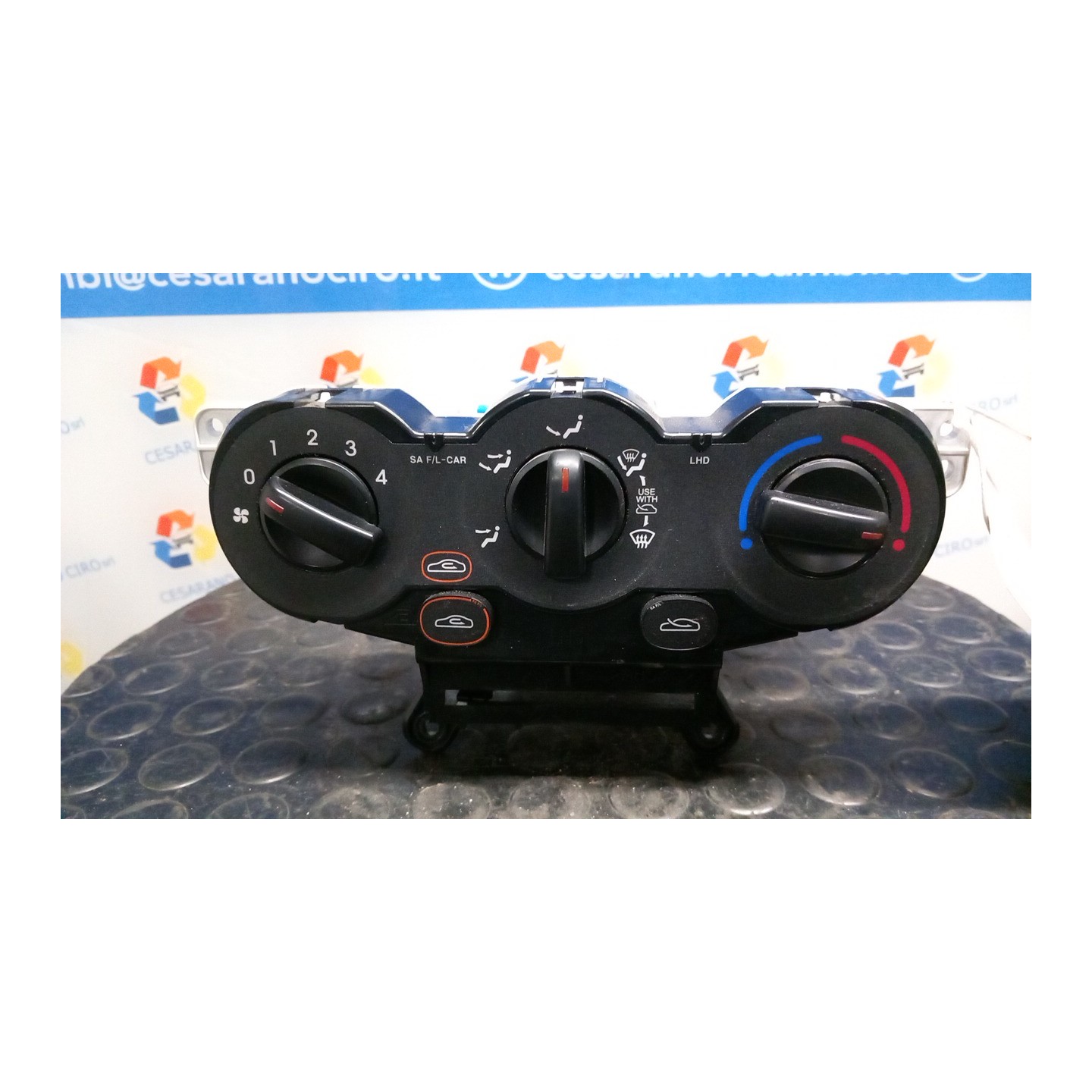 BLOCCO COMANDO CLIMATIZZAZIONE 029 KIA PICANTO 1A SERIE (02/08-07/11 G4HE-I 9725007300