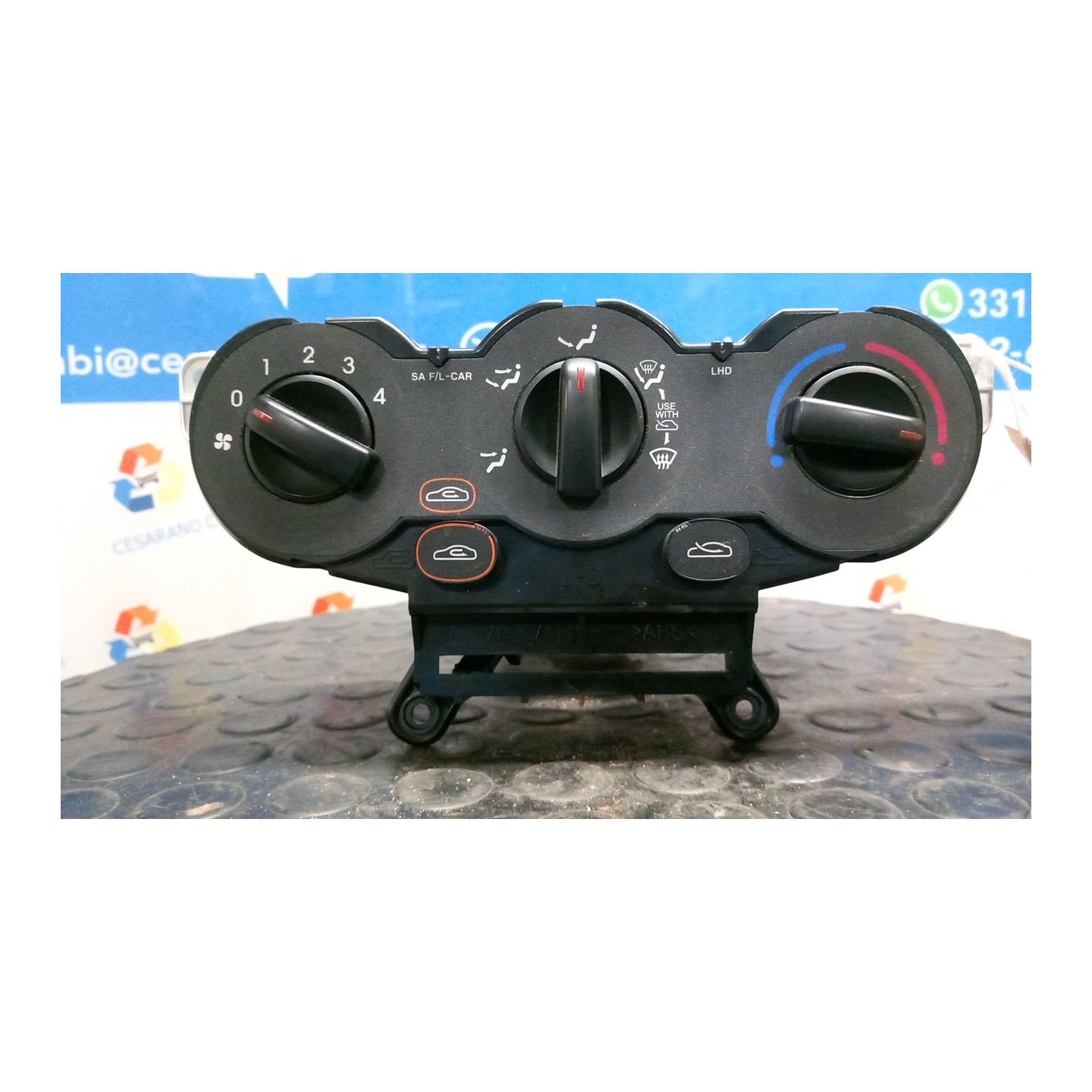 BLOCCO COMANDO CLIMATIZZAZIONE 029 KIA PICANTO 1A SERIE (02/08-07/11 G4HE-I 9725007300