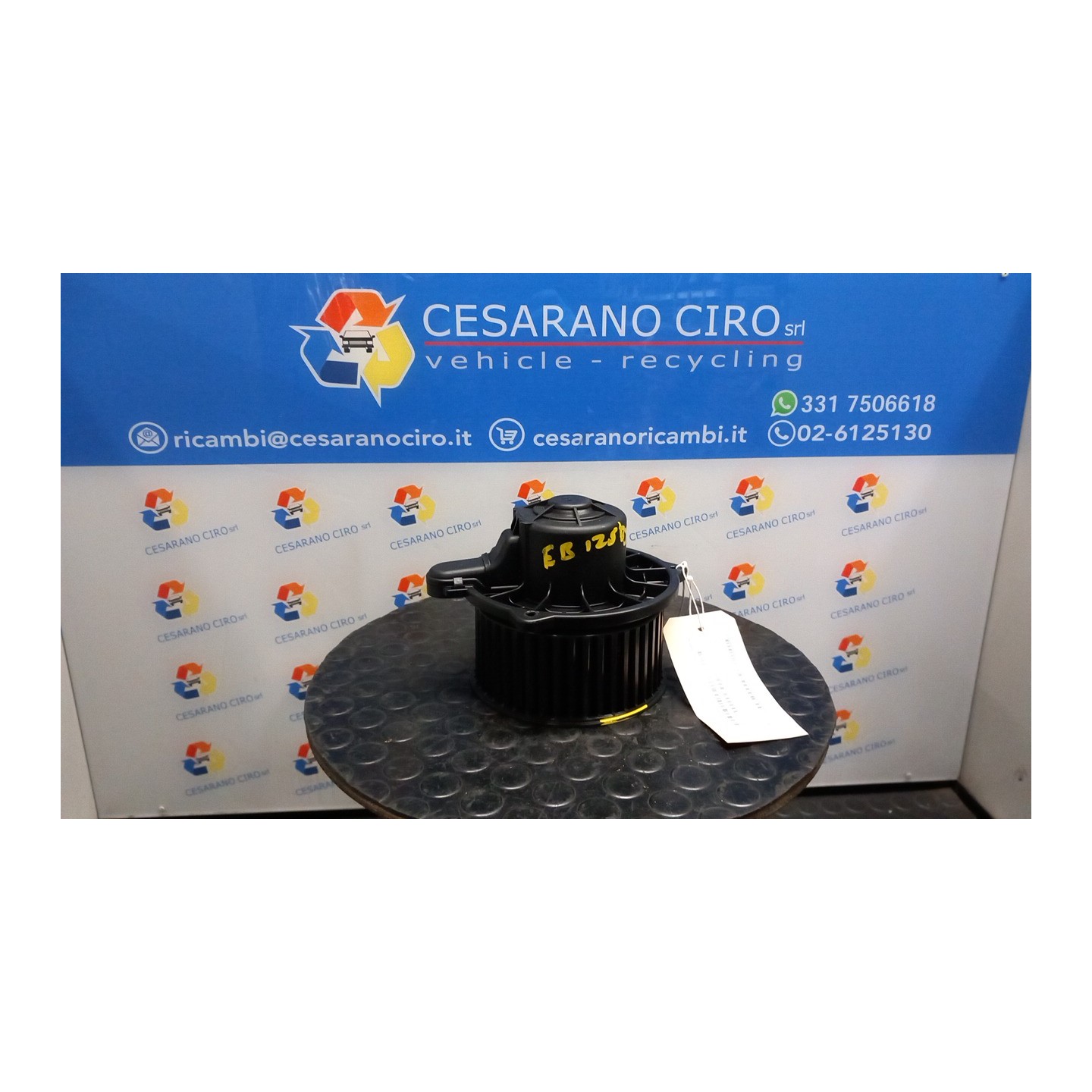 MOTORINO VENTILAZIONE ABITACOLO 030 KIA PICANTO 1A SERIE (02/08-07/11 G4HE-I 9711307000