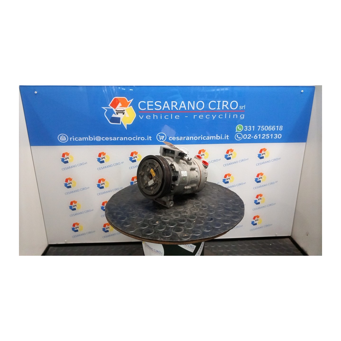 COMPRESSORE A/C 064 FIAT STILO (2V) (11/03-06/09) 192B3000 51756195