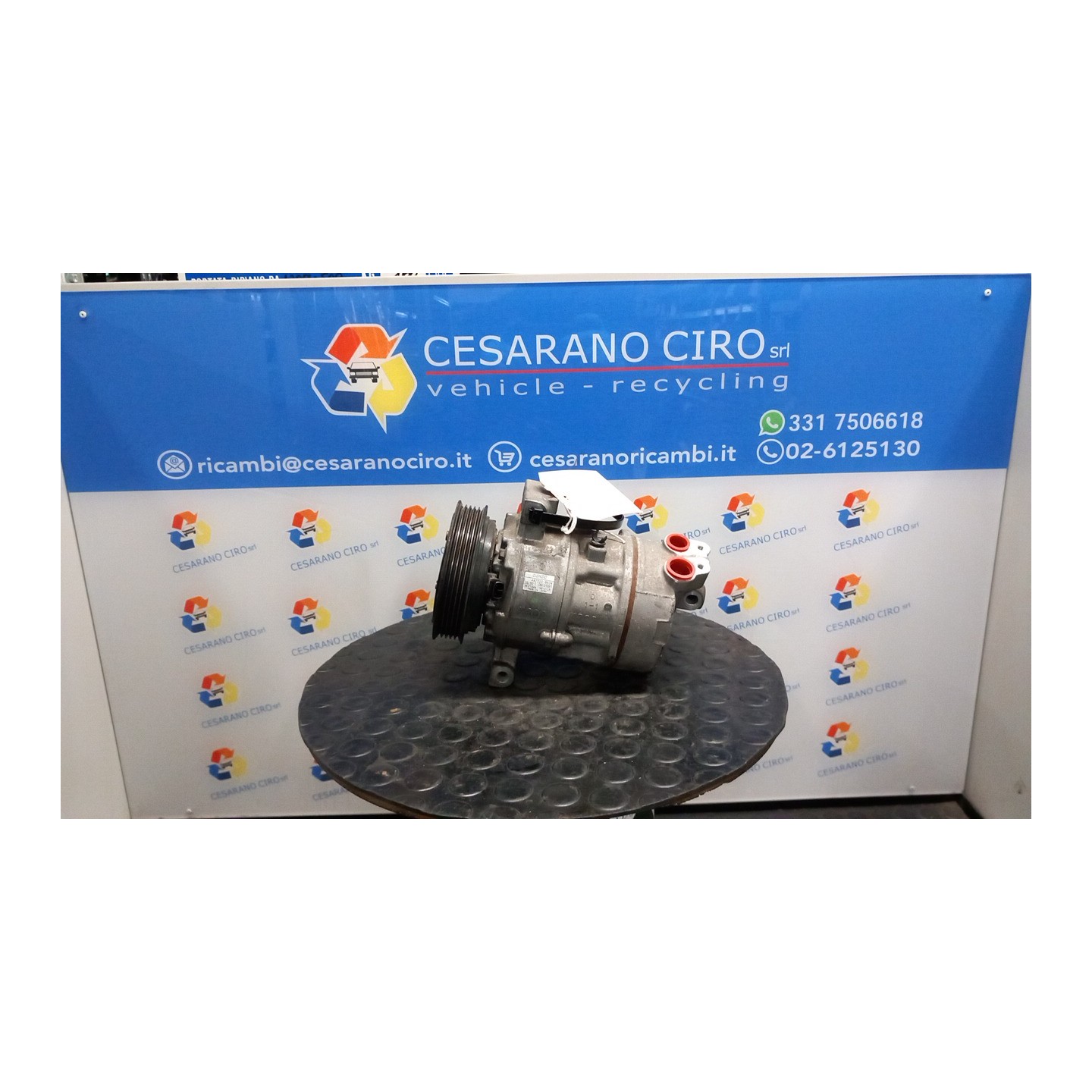 COMPRESSORE A/C 064 FIAT STILO (2V) (11/03-06/09) 192B3000 51756195