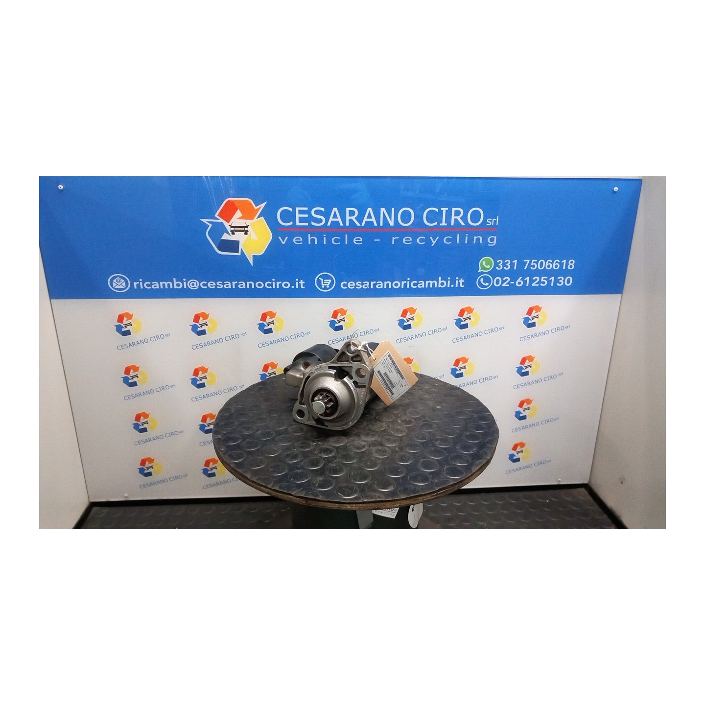 MOTORINO AVVIAMENTO ROTAZ. 072 VOLKSWAGEN GOLF (1J) (09/97-03/06) AKL 020911023FX