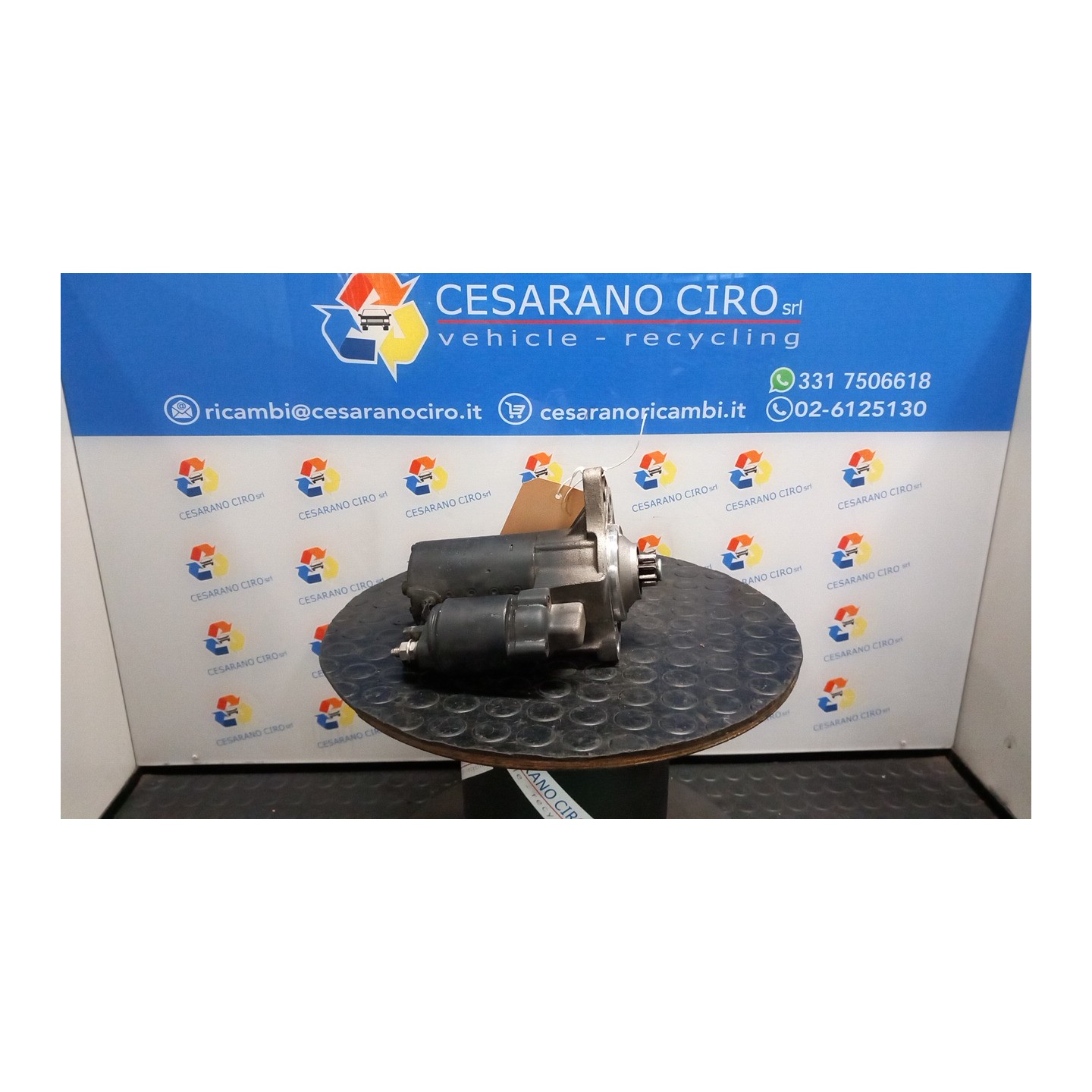 MOTORINO AVVIAMENTO ROTAZ. 072 VOLKSWAGEN GOLF (1J) (09/97-03/06) AKL 020911023FX