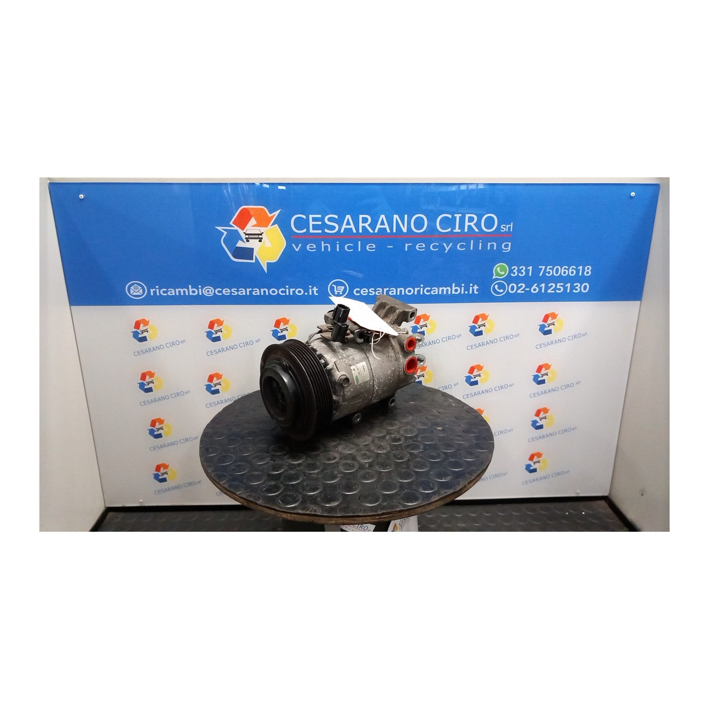 COMPRESSORE A/C 098 HYUNDAI IX20 (10/10-09/15) G4FA 977012K001