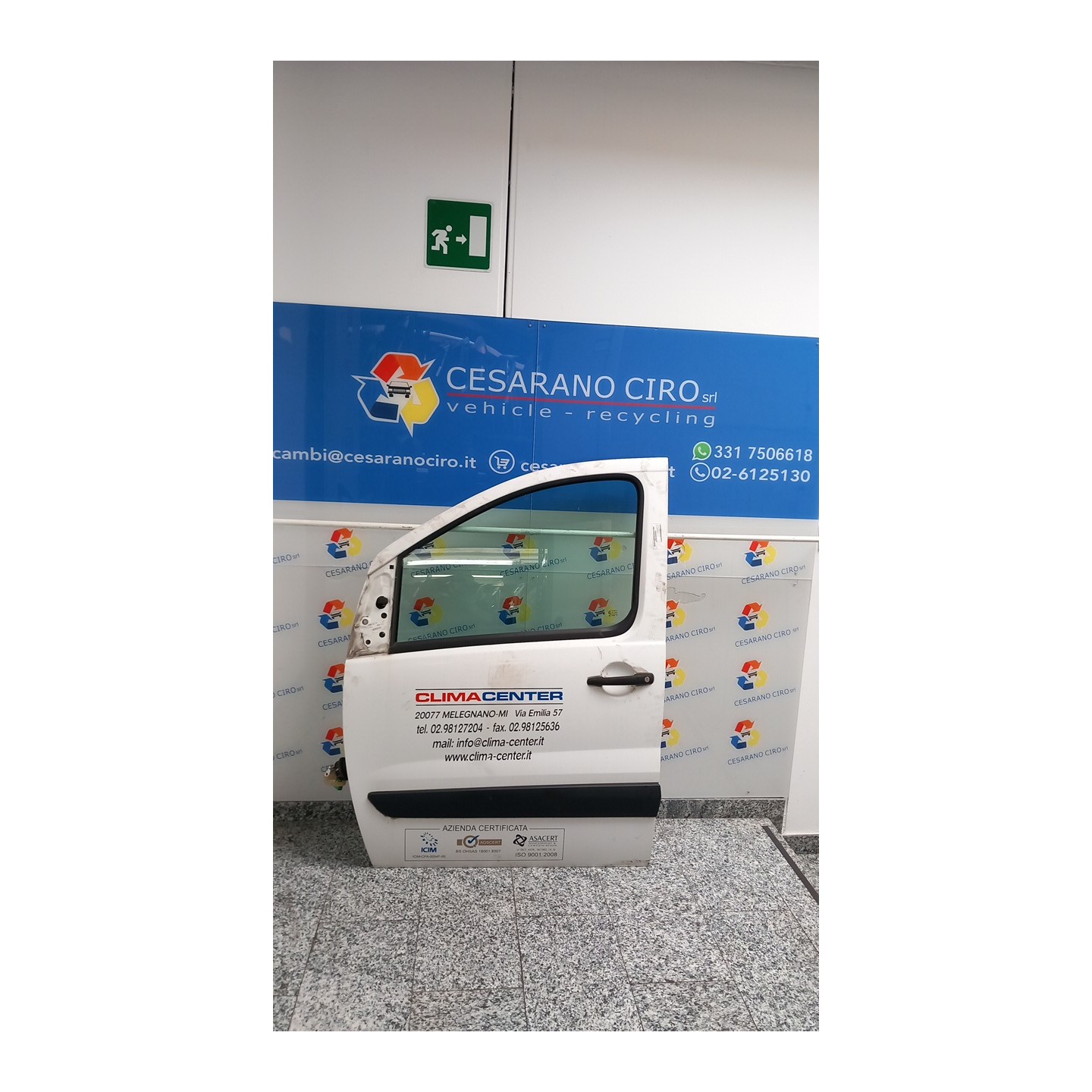 PORTA ANT. SX. 006 FIAT SCUDO (3H) (01/07-) RHK 1400427488