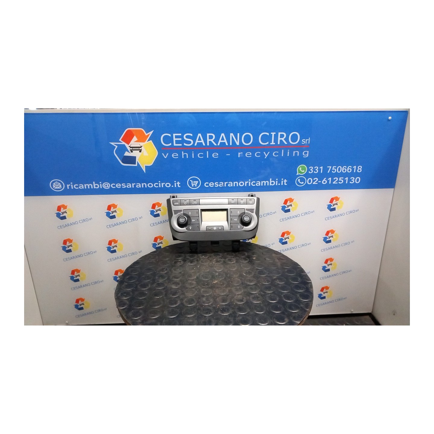 BLOCCO COMANDO CLIMATIZZAZIONE 030 FIAT GRANDE PUNTO (2Y) (06/05-12/08 199A3000 77363920