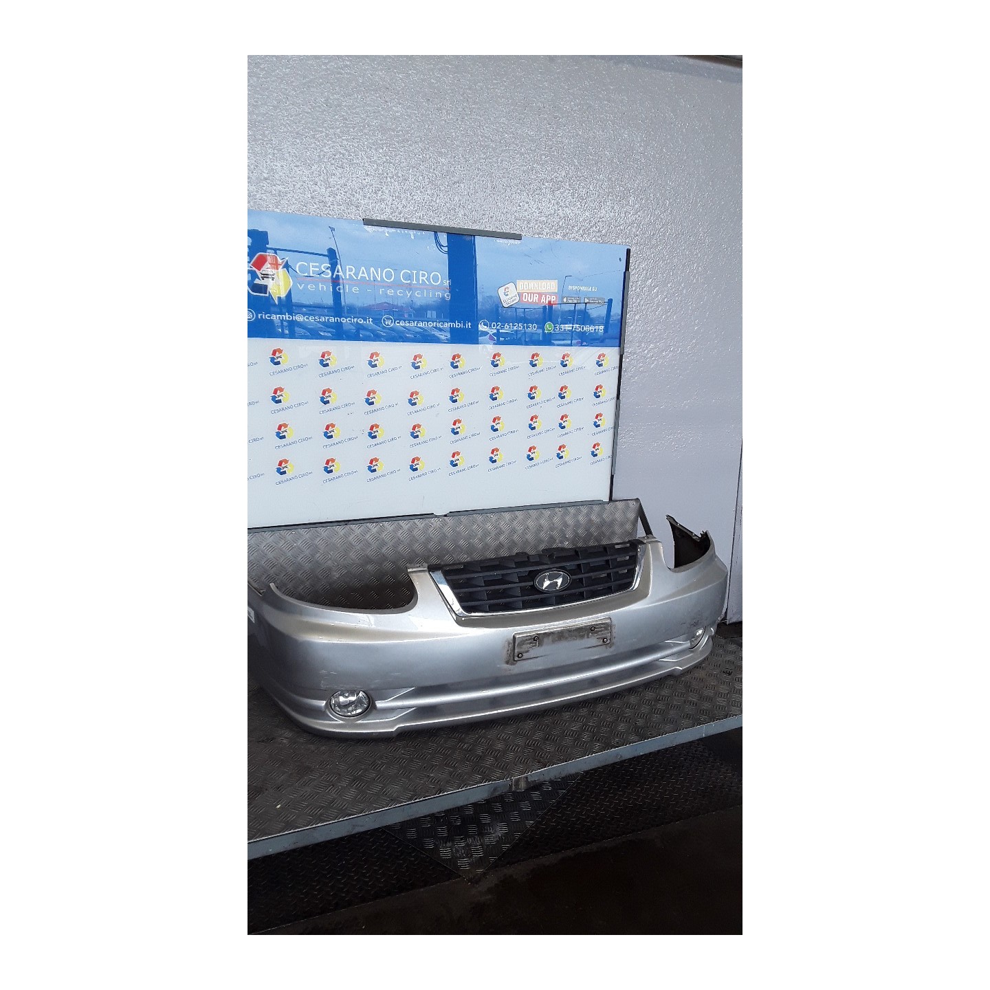 PARAURTI ANT. 066 HYUNDAI ACCENT (11/99-05/06) G4EA 8651025000