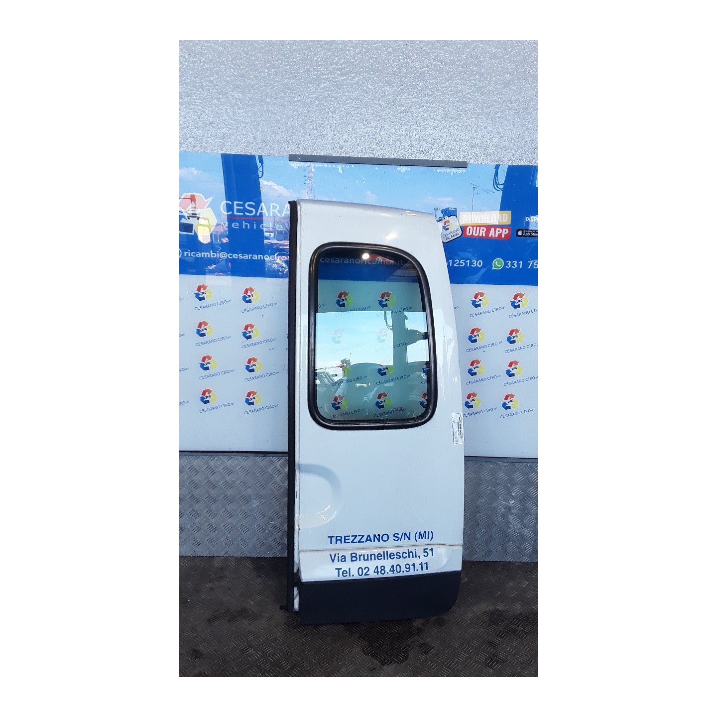 PORTA CARICO POST. A BATTENTE DX. 127 RENAULT KANGOO (04/03-03/09) K4MA7 7751468944