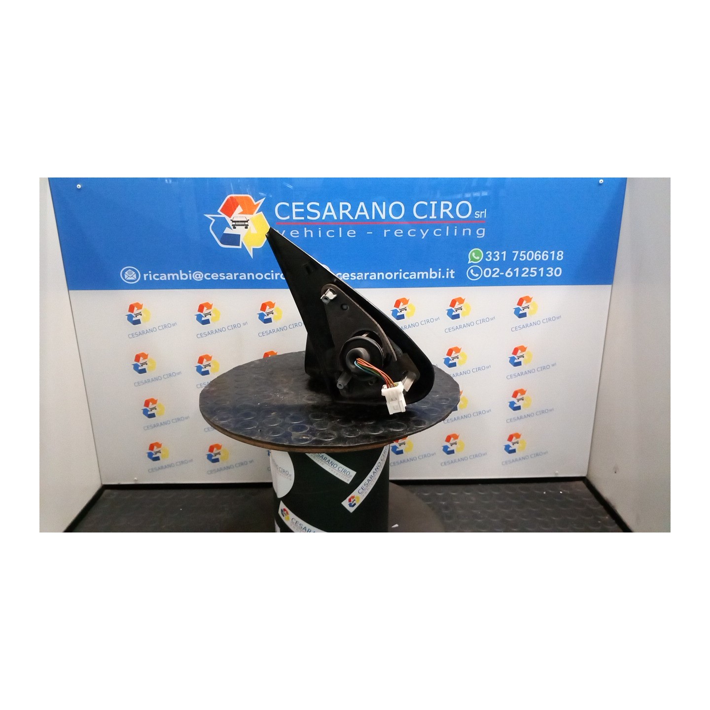 RETROVISORE EST. D/VERNIC/ELETTR/RIS SX. 131 PEUGEOT 206 (09/98-06/09) HFX 8149QY