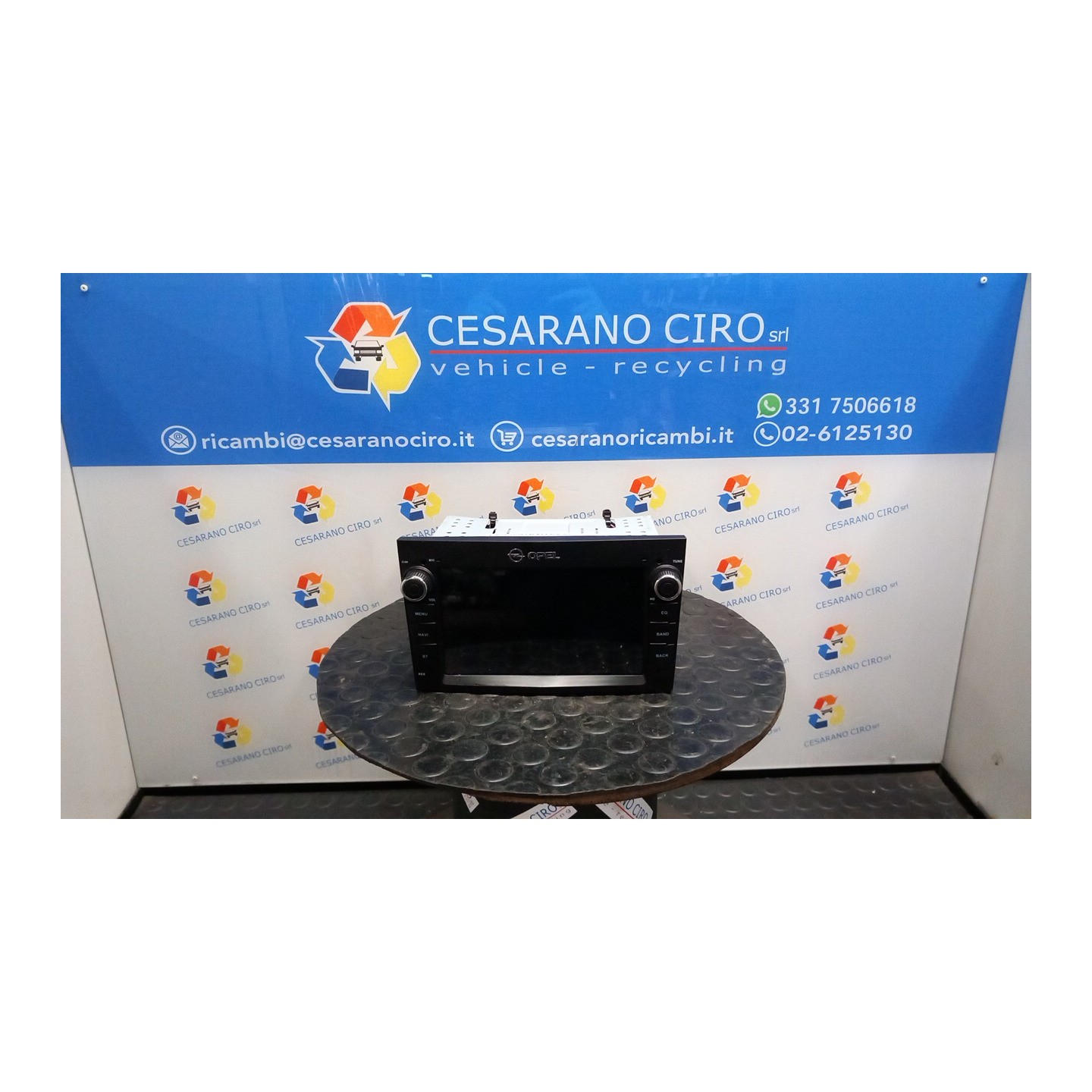 AUTORADIO 134 OPEL CORSA (S07) (01/11-05/15) A12XER 13357128