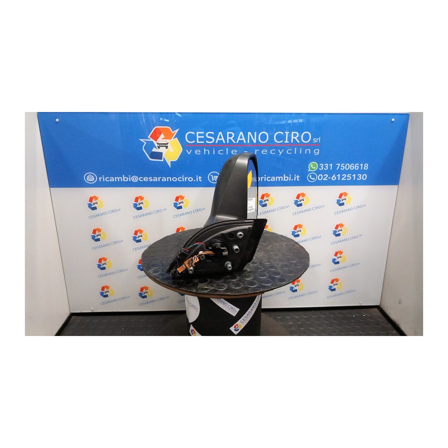 RETROVISORE EST. REGOLAZ. ELETTR. DX. 003 PEUGEOT PARTNER TEPEE (B9) (02/12-10/1 5F01 96777550XT