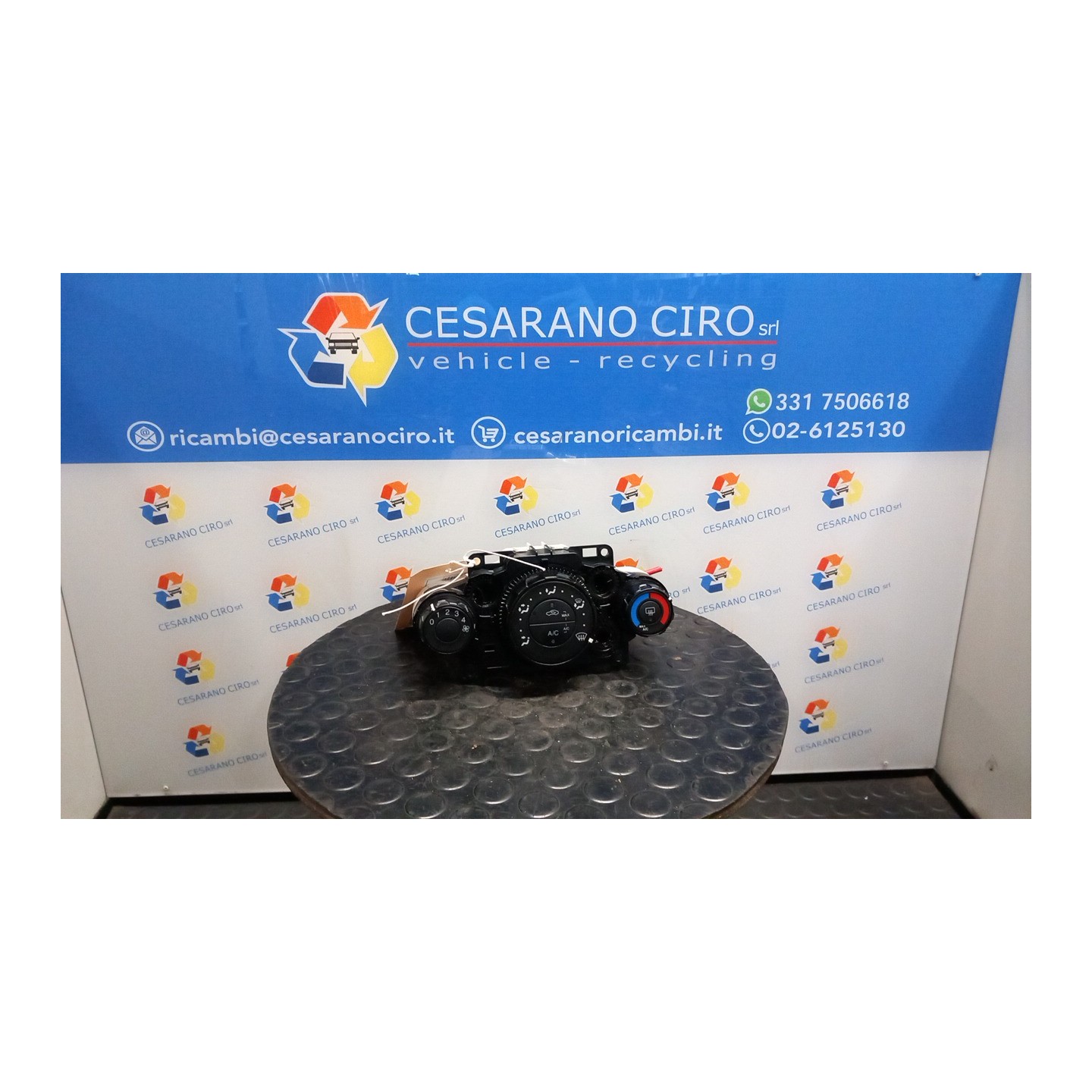 BLOCCO COMANDO CLIMATIZZAZIONE P/A/C AUTO 011 FORD FIESTA (CCN) (11/12-) RTJB 1935902