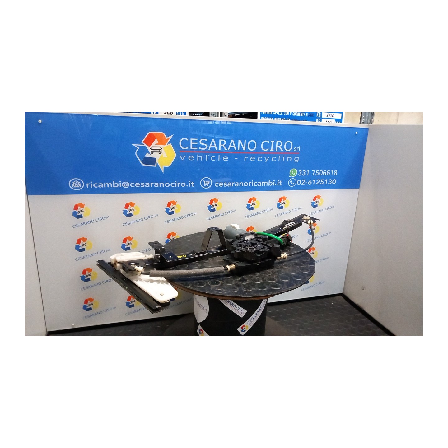 ALZACRISTALLO ELETTR. PORTA ANT. CON MOTORINO DX. 033 JEEP GRAND CHEROKEE (WG) (12/95-05/ 665921 K55363286AE