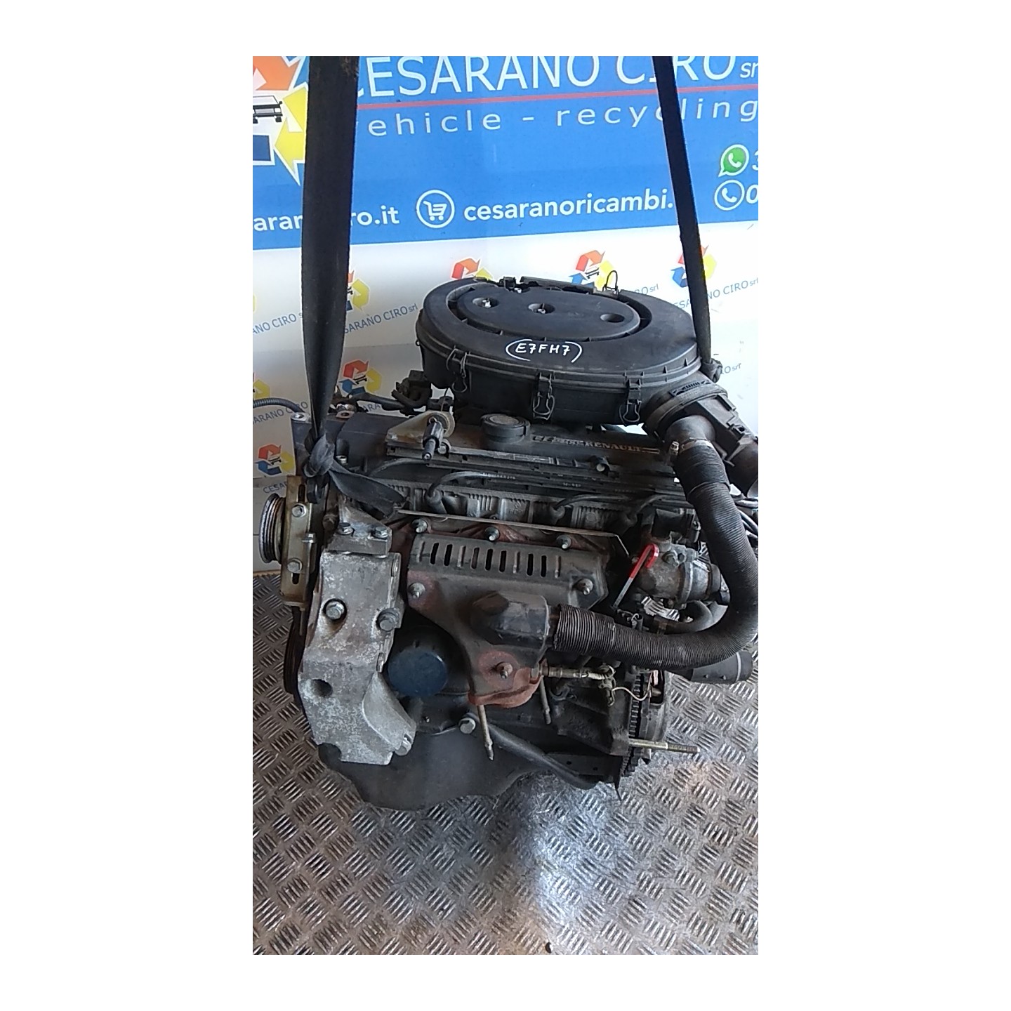 MOTORE SEMICOMPL. 063 RENAULT CLIO 1A SERIE (04/96-03/98) E7FH7 7701471518