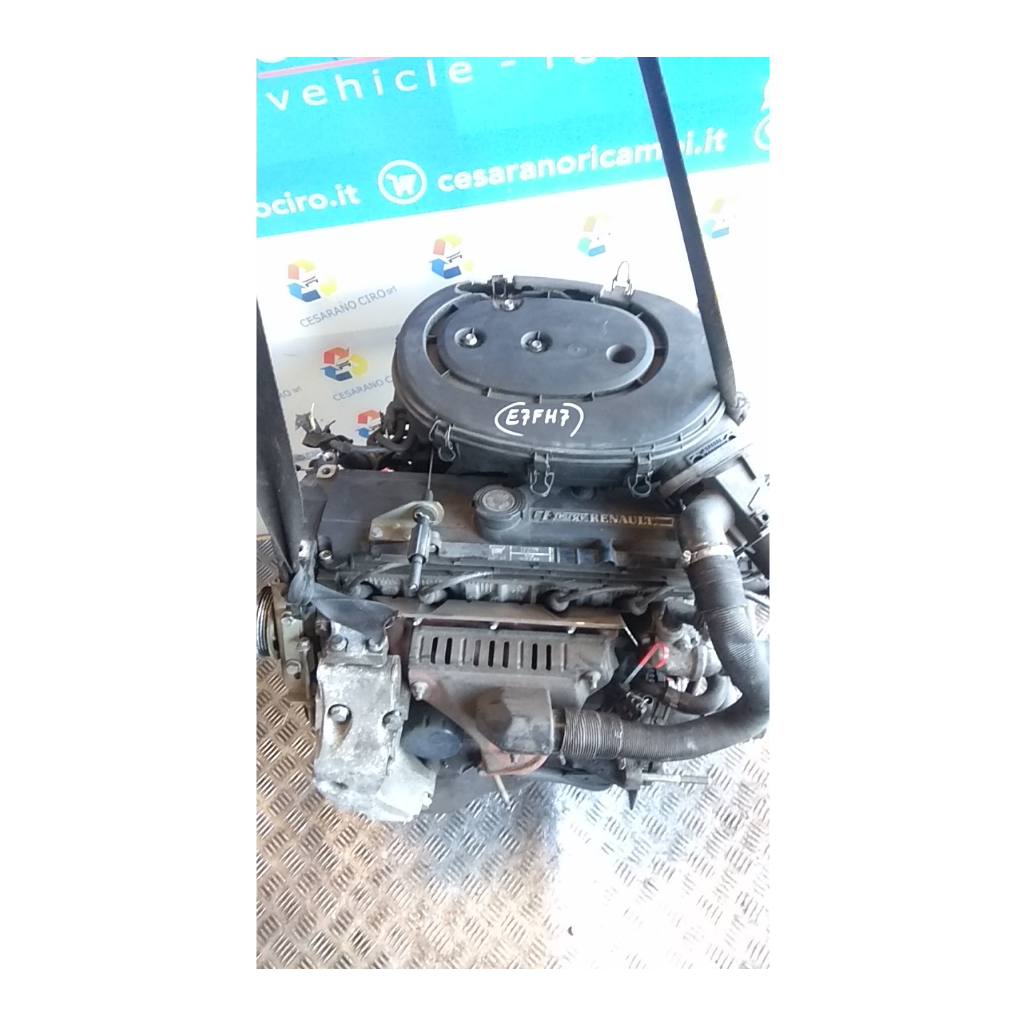MOTORE SEMICOMPL. 063 RENAULT CLIO 1A SERIE (04/96-03/98) E7FH7 7701471518