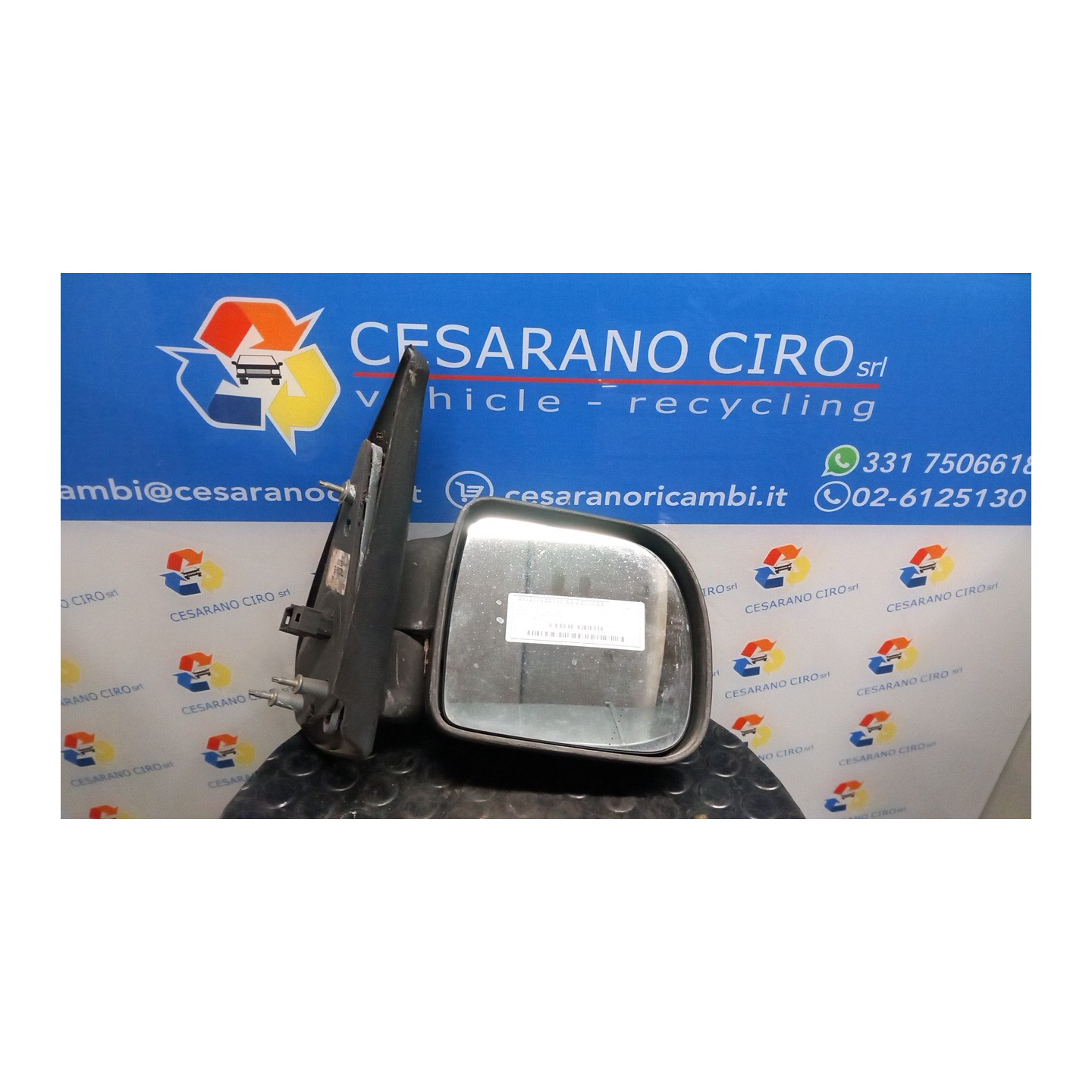 RETROVISORE EST. ALTEZZA 150 DX. 104 RENAULT KANGOO (04/03-03/09) K4MA7 7700304831