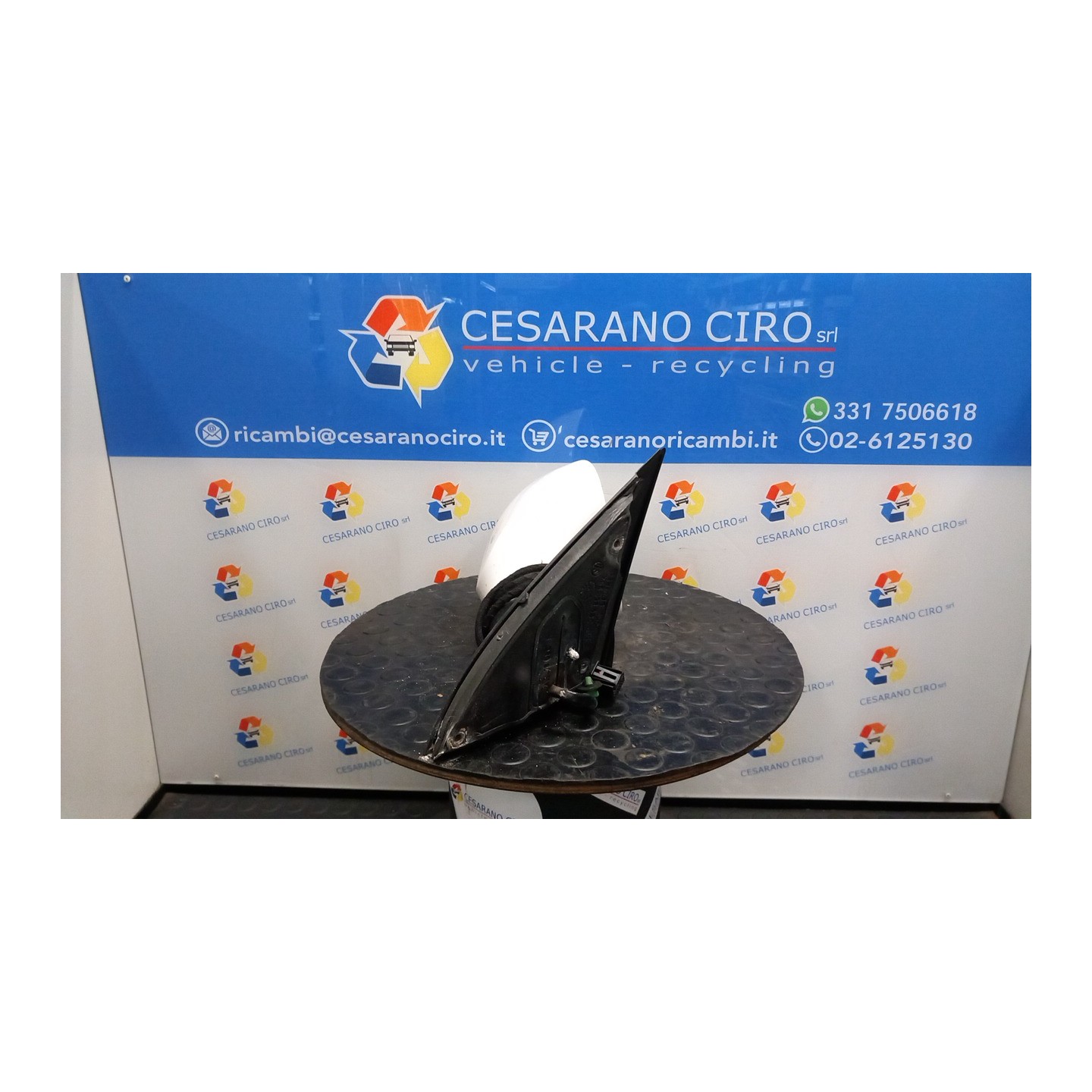 RETROVISORE EST. REGOLAZ. ELETTR. DX. 112 VOLKSWAGEN PASSAT (3C) (02/05-12/10) CAY 3C1857508DM9B9