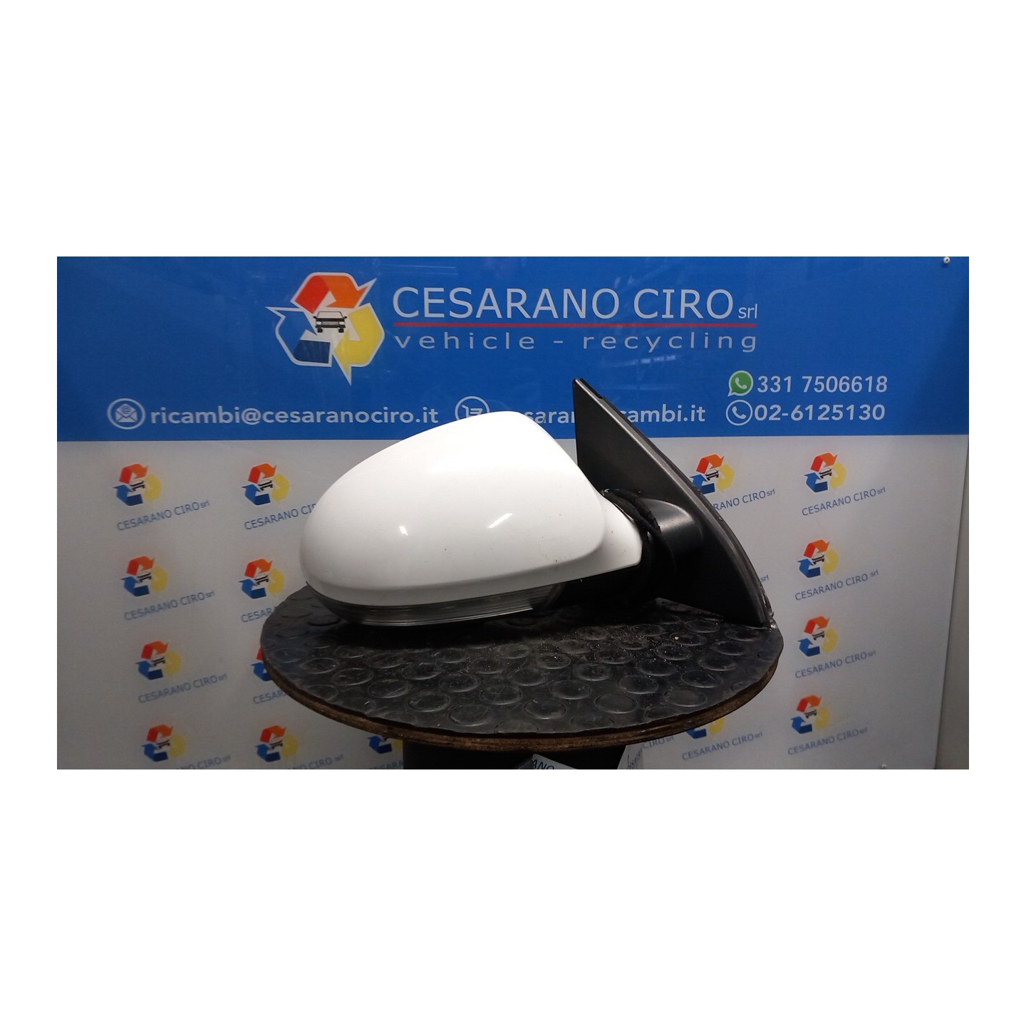 RETROVISORE EST. REGOLAZ. ELETTR. DX. 112 VOLKSWAGEN PASSAT (3C) (02/05-12/10) CAY 3C1857508DM9B9