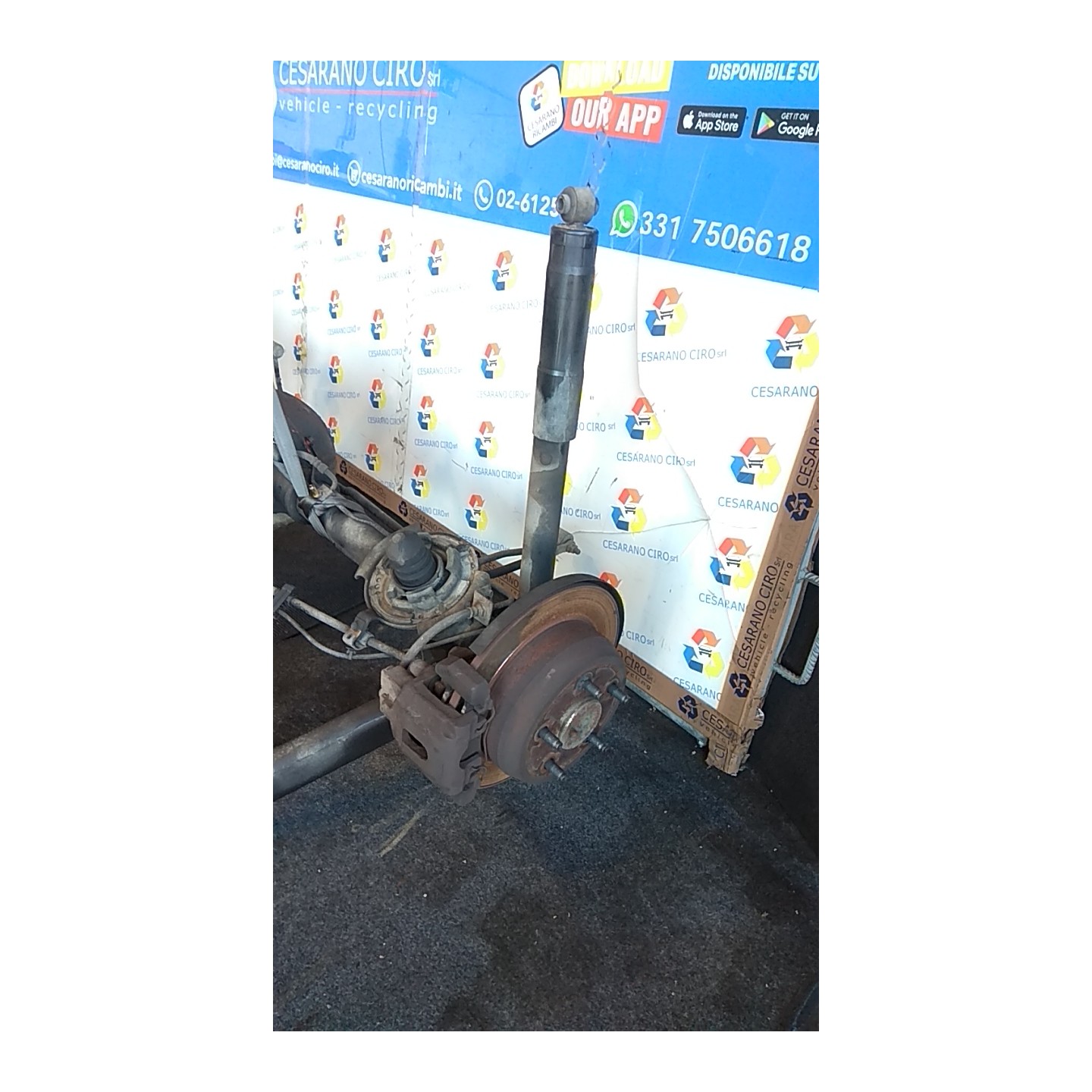 ASSALE POST. C/DIFFERENZIALE 205 JEEP GRAND CHEROKEE (WG) (12/95-05/ 665921 K05073360AA
