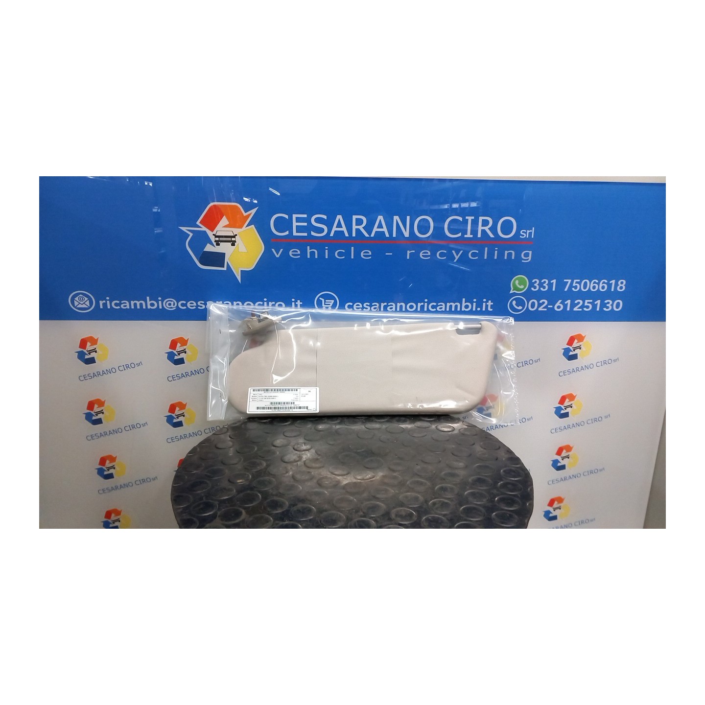 ALETTA PARASOLE PARABREZZA SX. 088 OPEL ASTRA (T98) (03/98-09/04) Z16XE 24454157