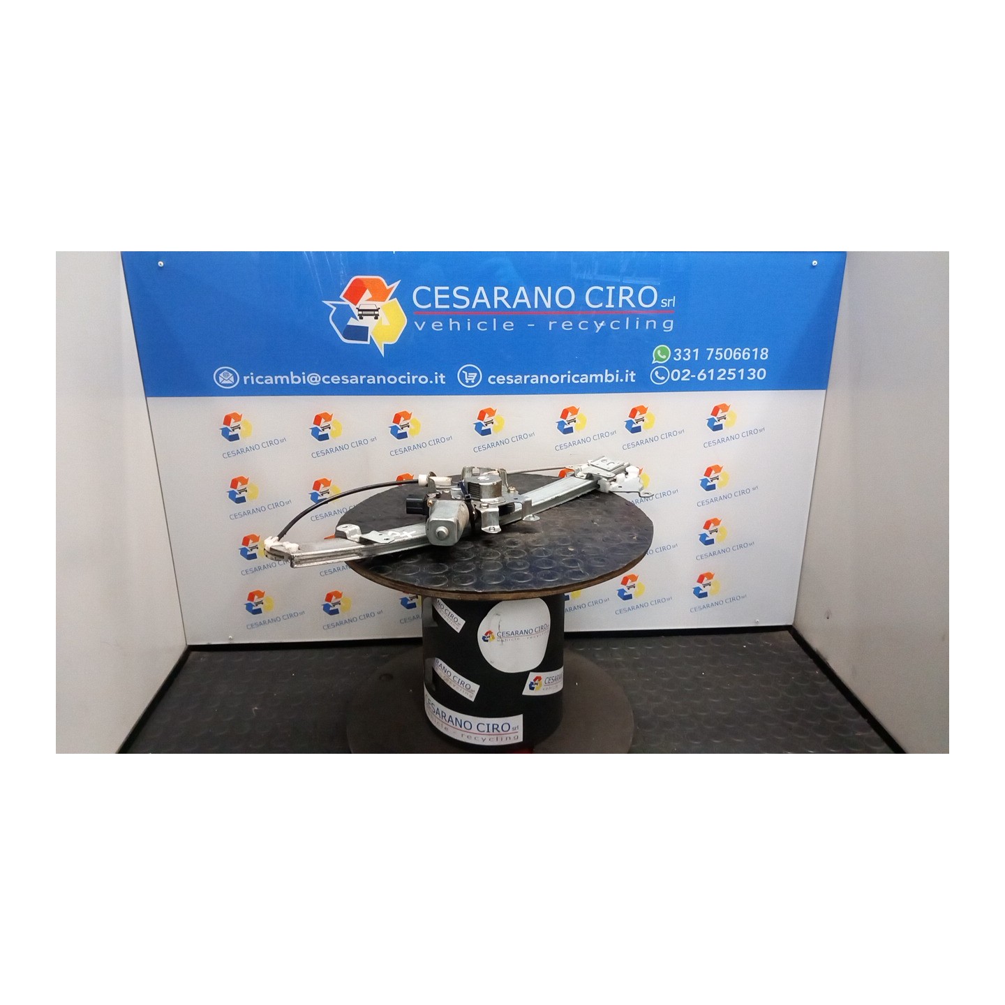 ALZACRISTALLO ELETTR. PORTA ANT. CON MOTORINO DX 026 MITSUBISHI LANCER 5A SERIE (09/03-02/08) 4G18 NB0070014039004DX