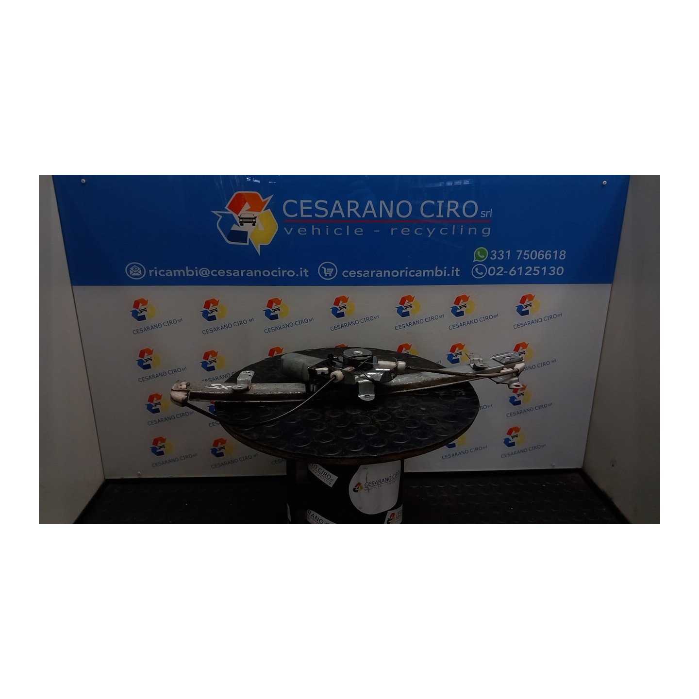ALZACRISTALLO ELETTR. PORTA ANT. CON MOTORINO SX 027 MITSUBISHI LANCER 5A SERIE (09/03-02/08) 4G18 NB0070014039004SX