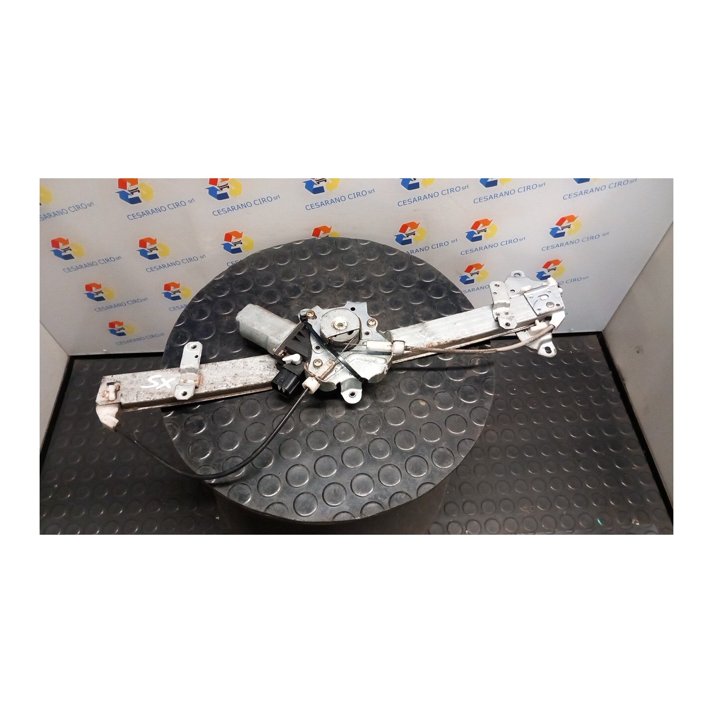 ALZACRISTALLO ELETTR. PORTA ANT. CON MOTORINO SX 027 MITSUBISHI LANCER 5A SERIE (09/03-02/08) 4G18 NB0070014039004SX