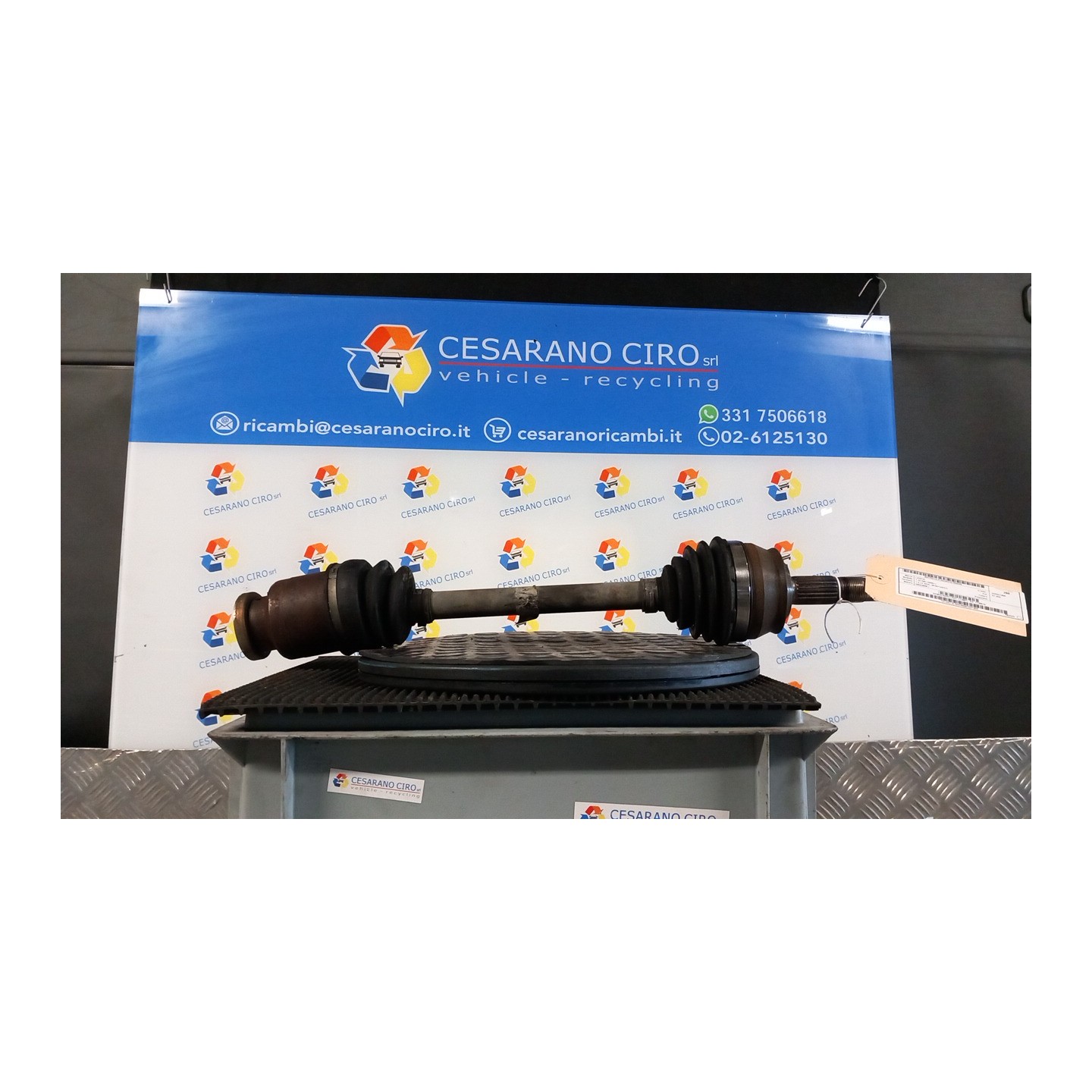SEMIALBERO ANT. COMPL. SX. 045 LANCIA Y (01/96-10/00) 840A3000 7739015