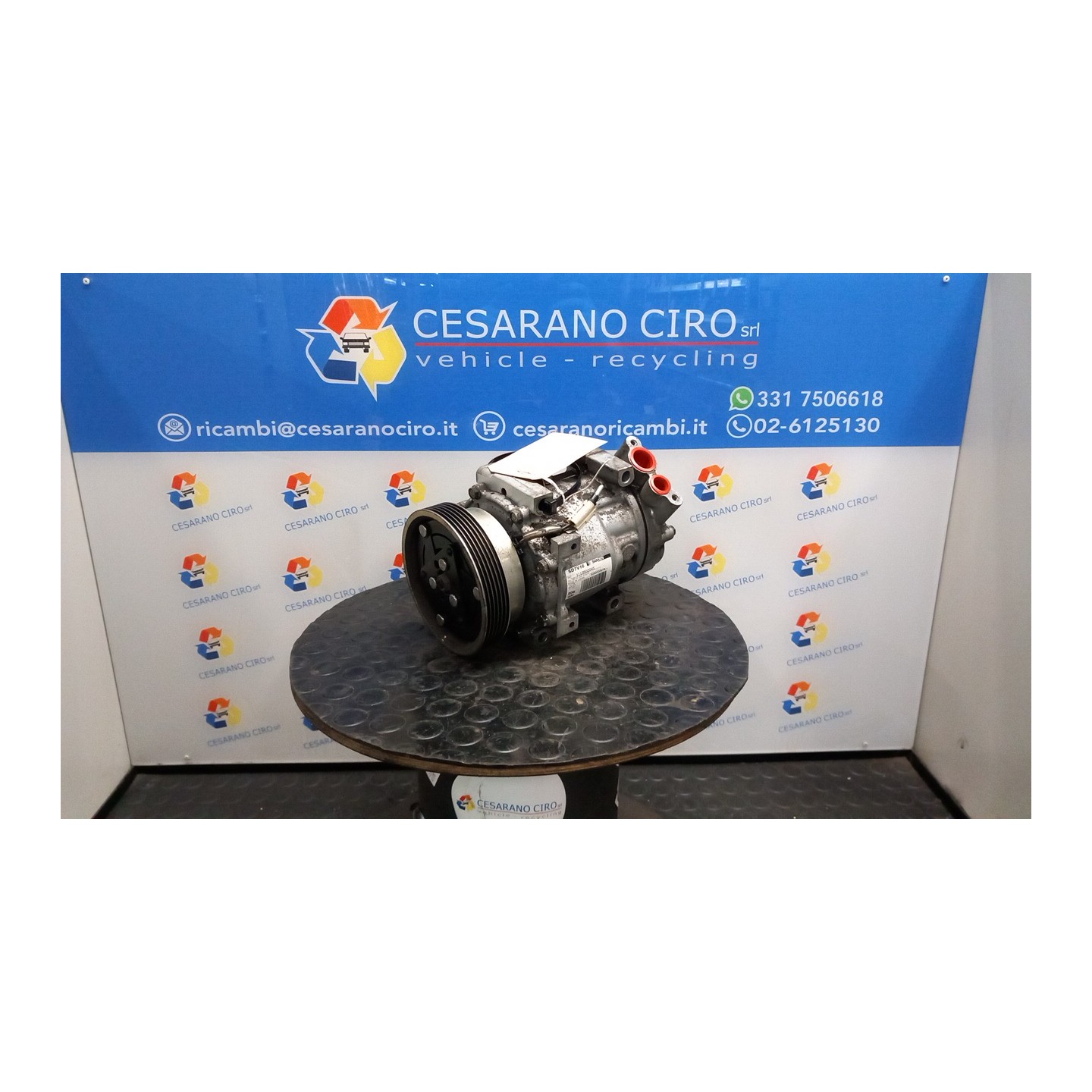 COMPRESSORE A/C 049 DACIA SANDERO (07/08-04/13) K7JA7 8200866441