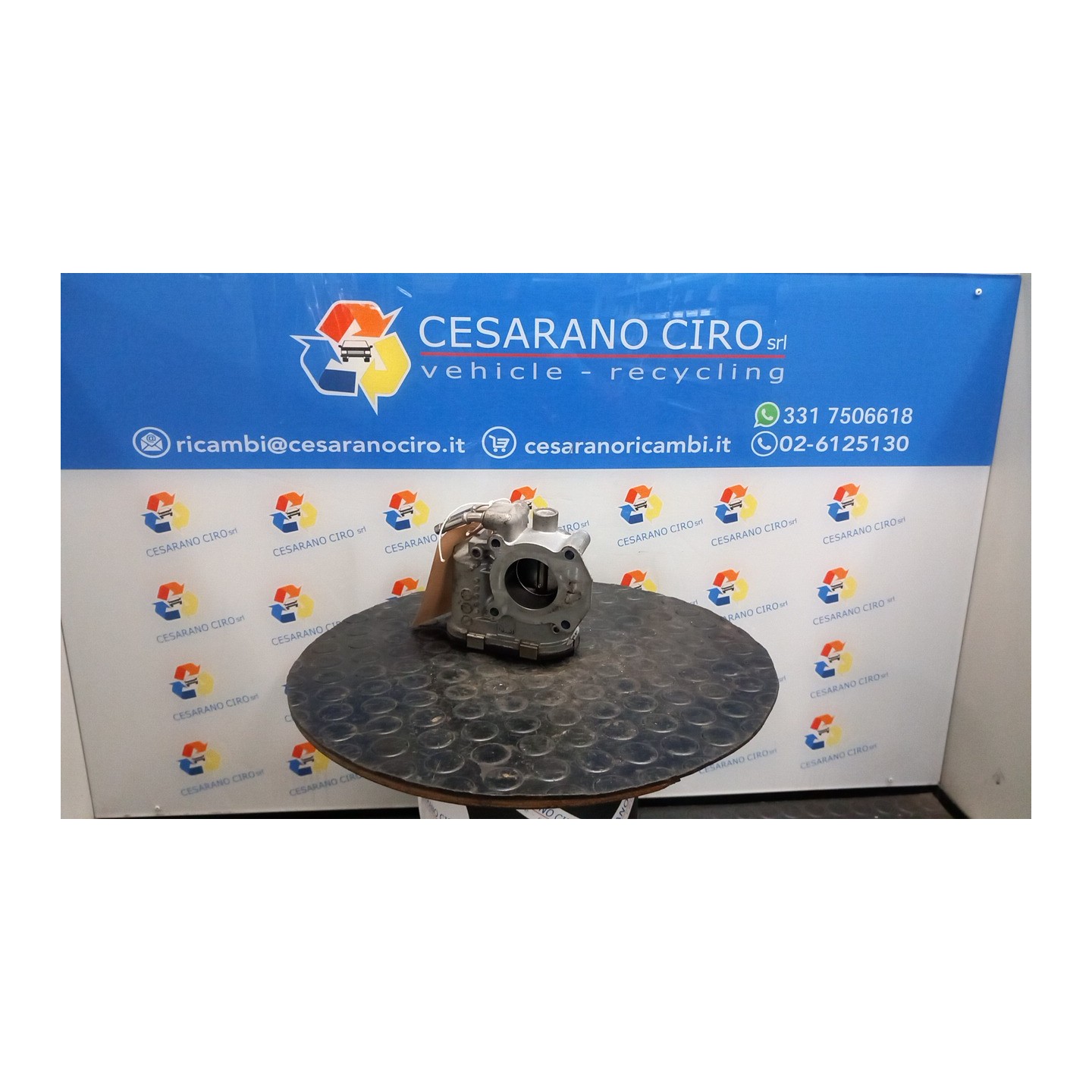 CORPO FARFALLATO C/CONTROLLO DINAM.STABILITA 061 CITROEN C1 (05/05-04/14) 1KR 163645