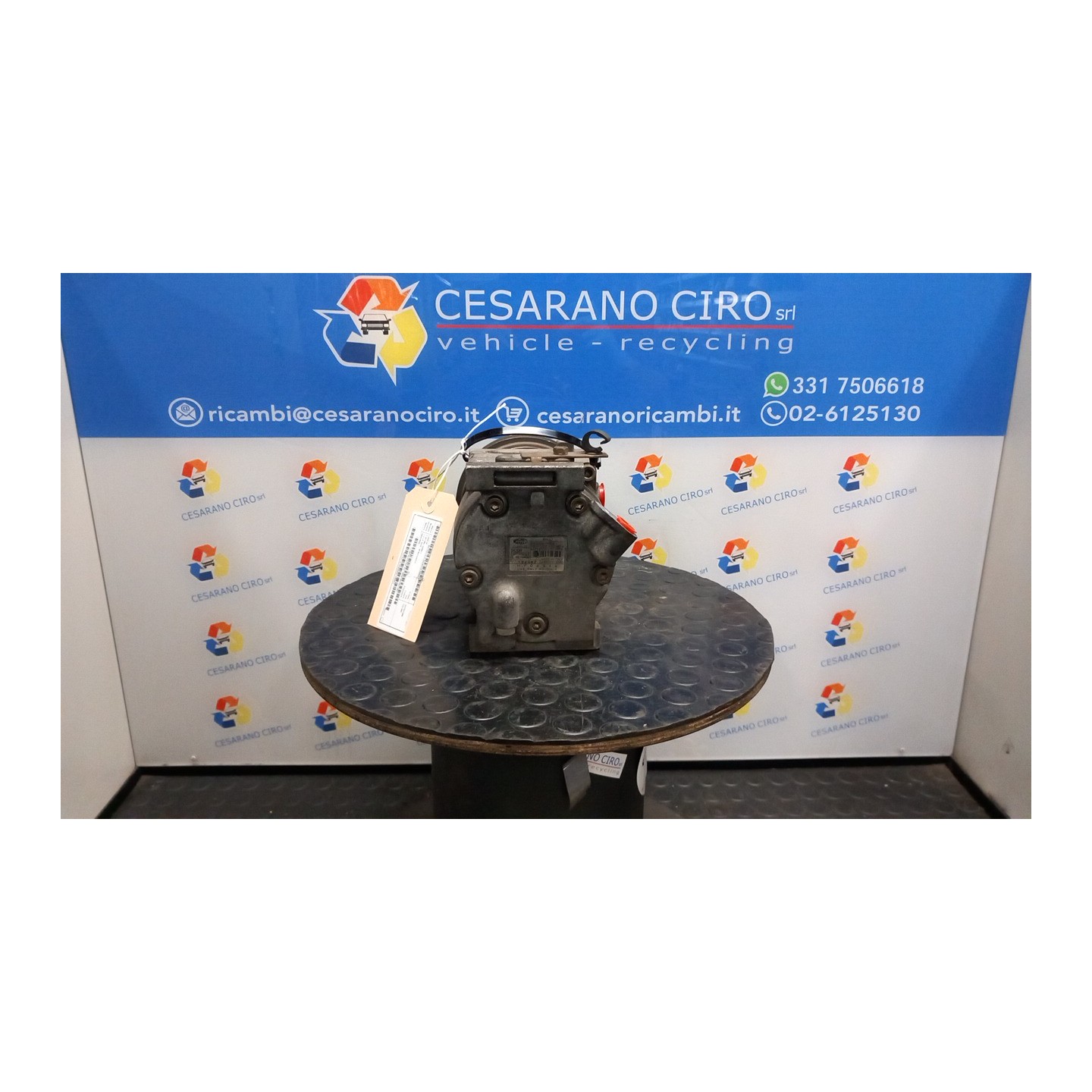 COMPRESSORE A/C 007 LANCIA Y (01/96-10/00) 840A3000 NB0576010017001