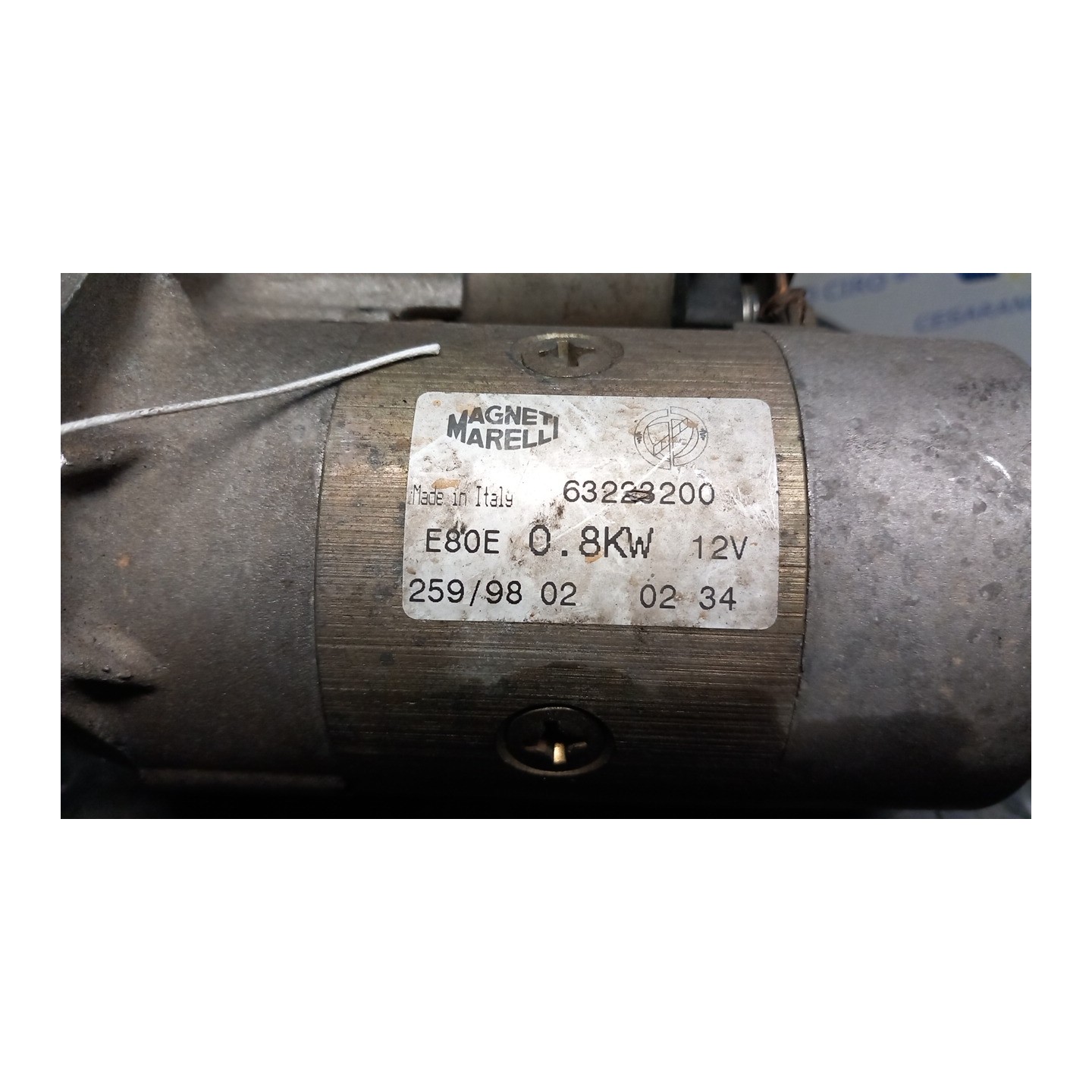 MOTORINO AVVIAMENTO 009 LANCIA Y (01/96-10/00) 840A3000 46548653