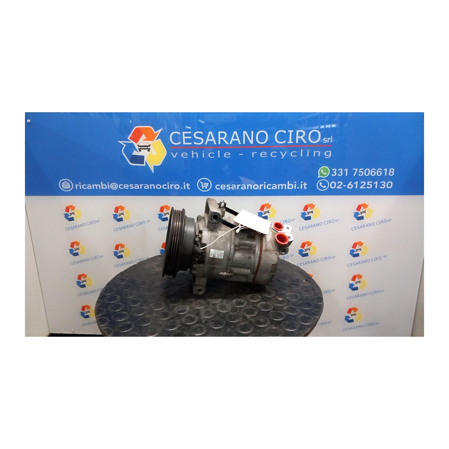 COMPRESSORE A/C 012 FIAT STILO (2C) (09/01-11/03) 182B6000 46809223