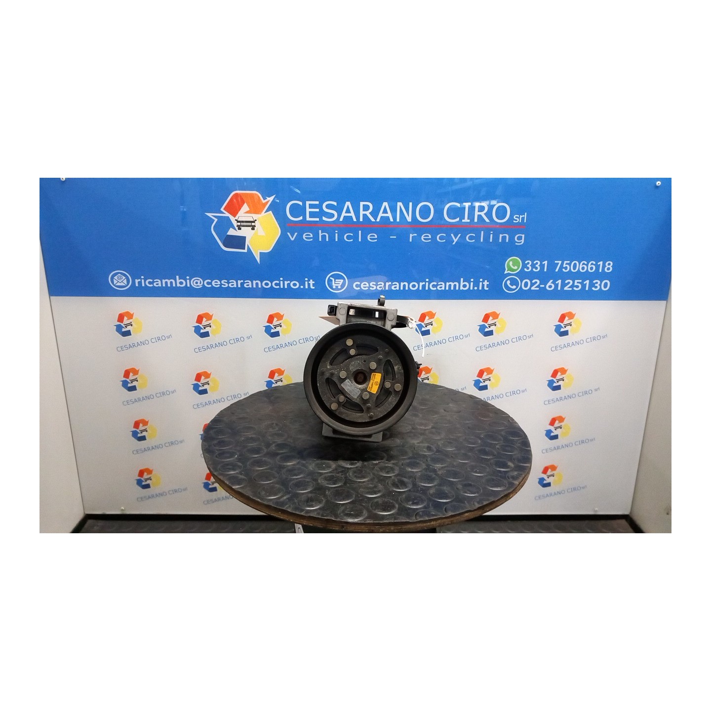 COMPRESSORE A/C 012 FIAT STILO (2C) (09/01-11/03) 182B6000 46809223
