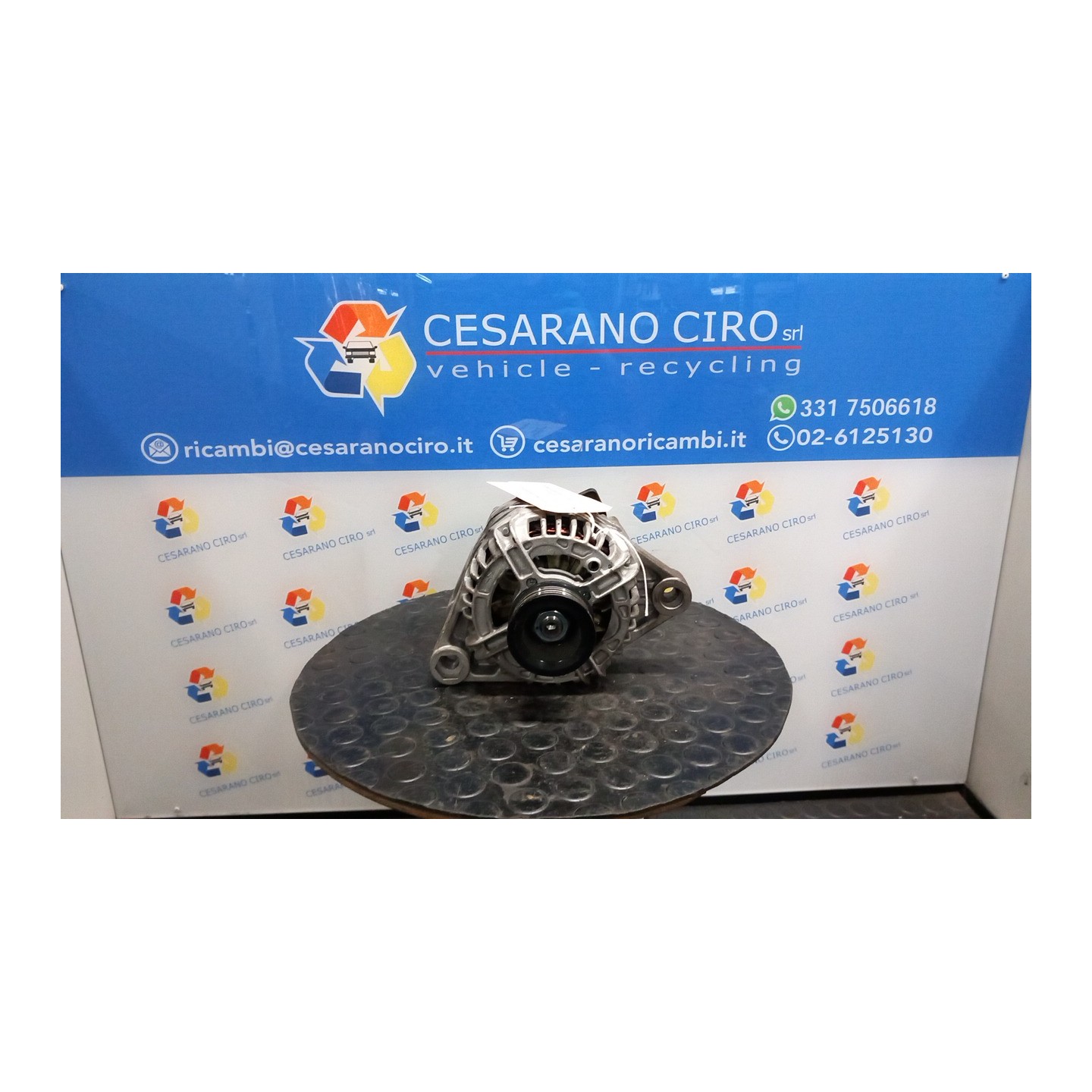 ALTERNATORE BOSCH, 80A 014 FIAT STILO (2C) (09/01-11/03) 182B6000 46813061